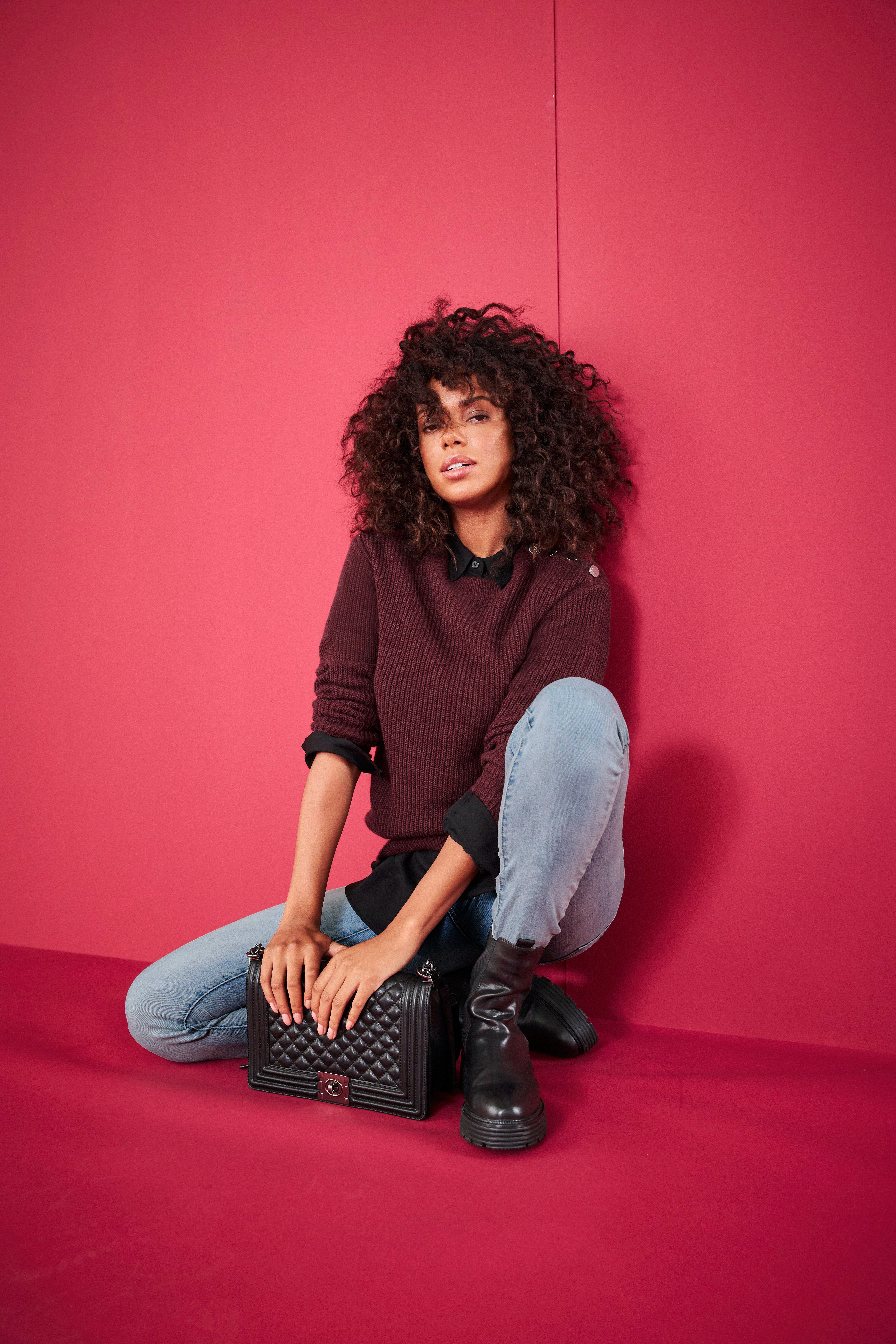 Tamaris Overhemdblouse in oversized-look