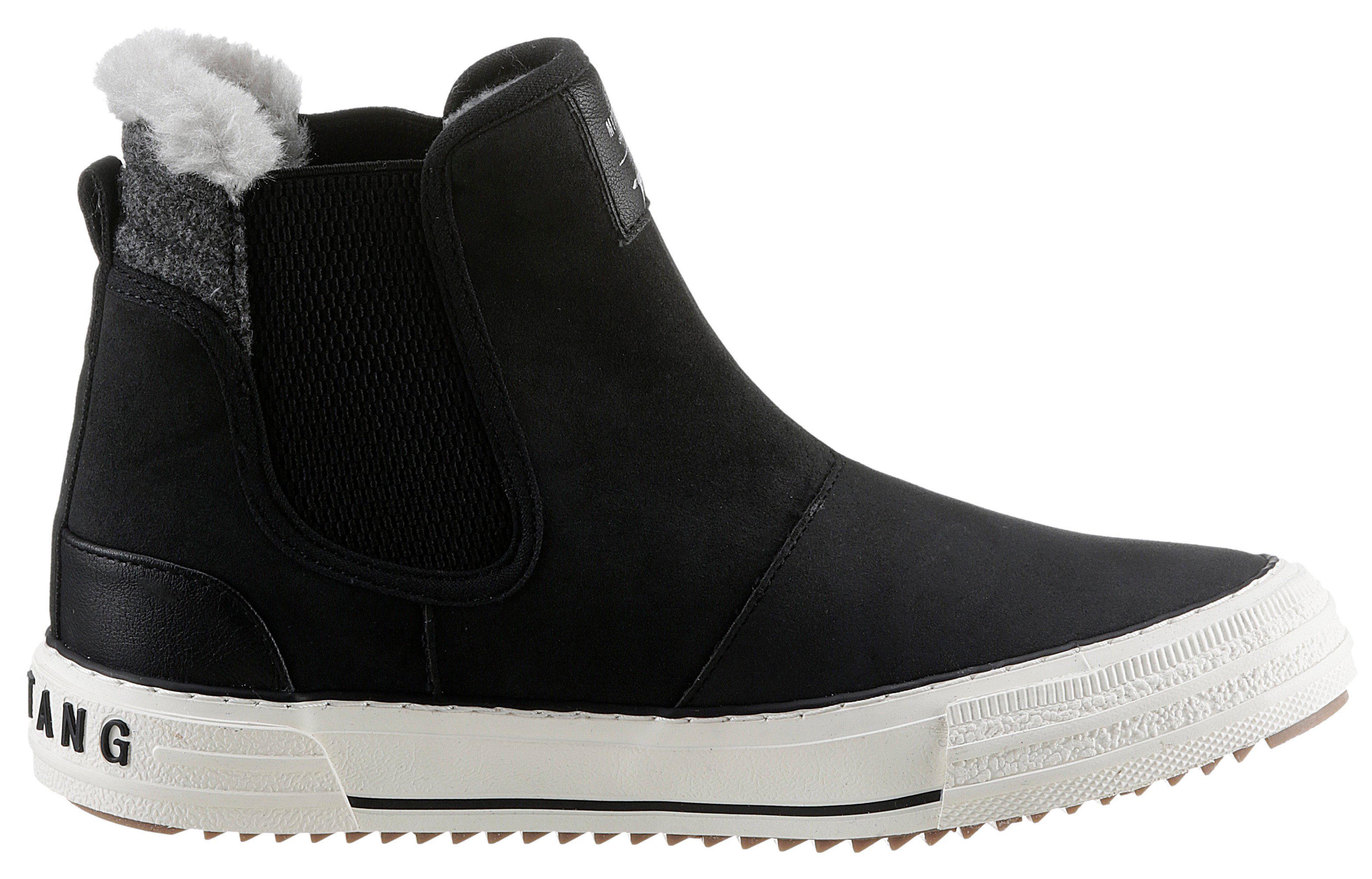 Mustang Shoes Chelsea-boots met stretchinzet aan beide kanten