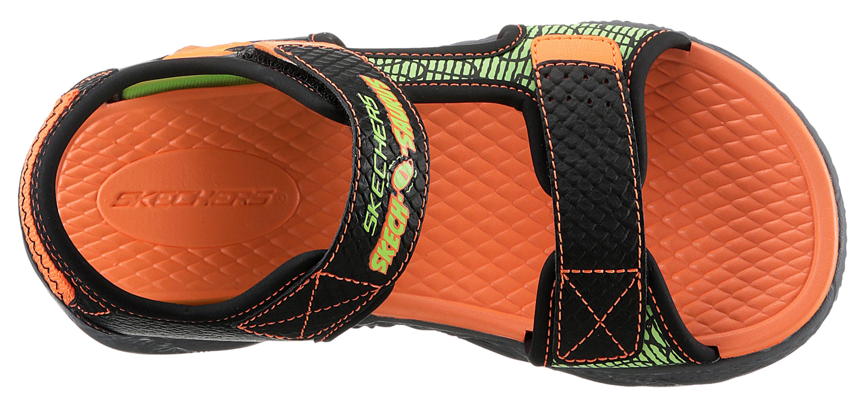 Skechers Sandalen CREATURE-SPLASH , zomerschoen, klittenbandschoen, sandaal, met knipperfunctie