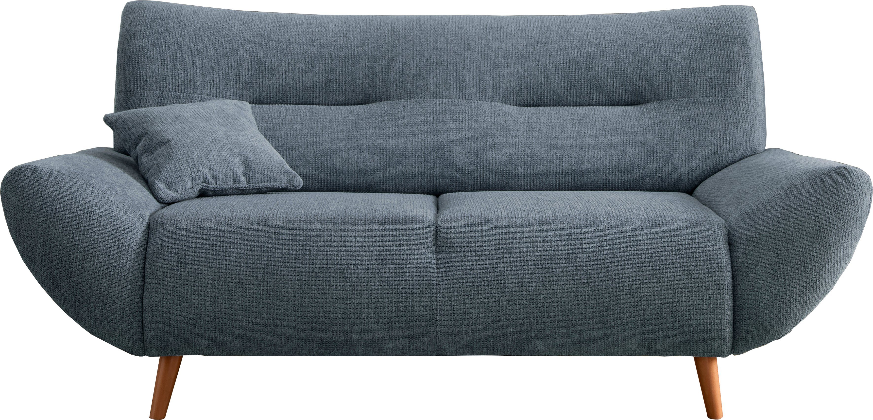 INOSIGN 2-zitsbank Drago elegant en tijdloos, comfortabel, houten voet