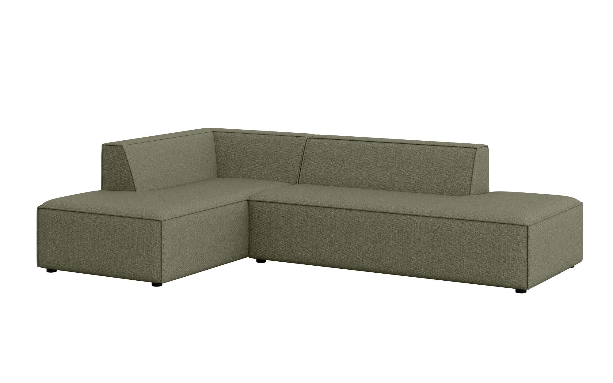 INOSIGN Hoekbank Cavan met ottomane links of rechts bestelbaar L-vorm met golfondersteuning, afmetingen B/D/H: 270/180/72 cm