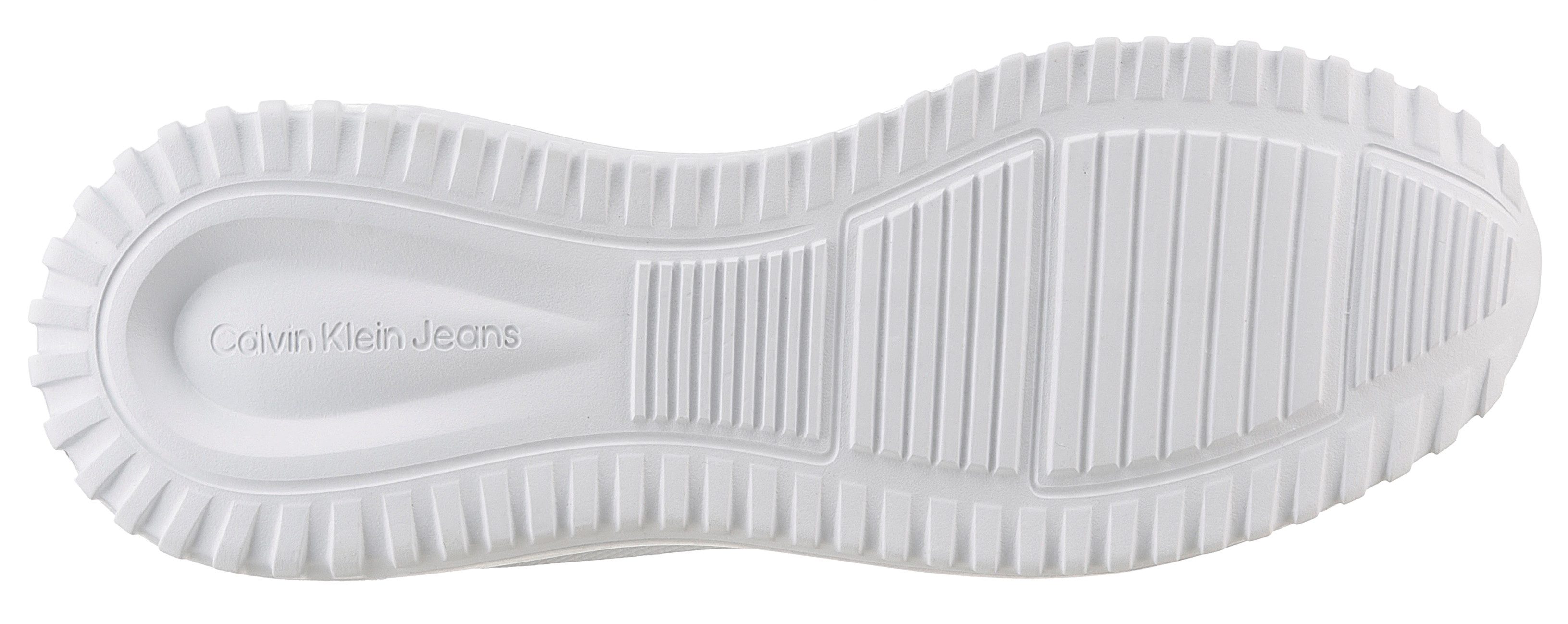 Calvin Klein Sneakers EVA RUNNER LOW LACE ML MIX met lichte profielzool, vrijetijdsschoen, lage schoen, veterschoen