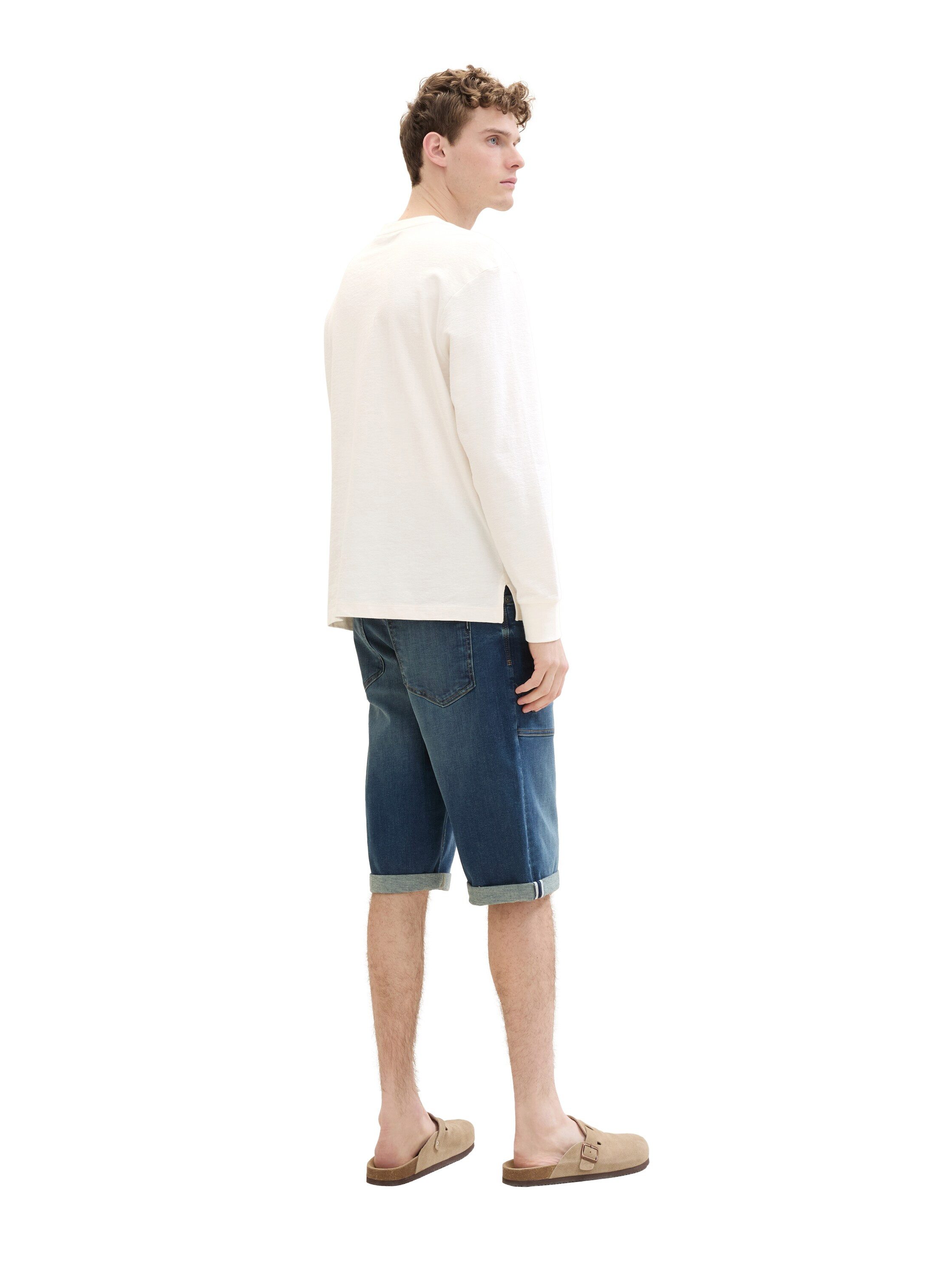 Tom Tailor 3/4 jeans MORRIS met merklabel