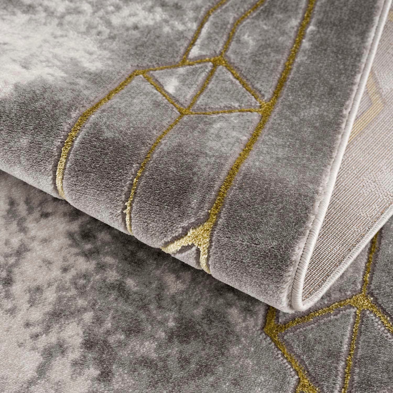 Carpet City Vloerkleed Noa 9337 Loper, kortpolig, modern, zachte pool, onderhoudsvriendelijk, woonkamer