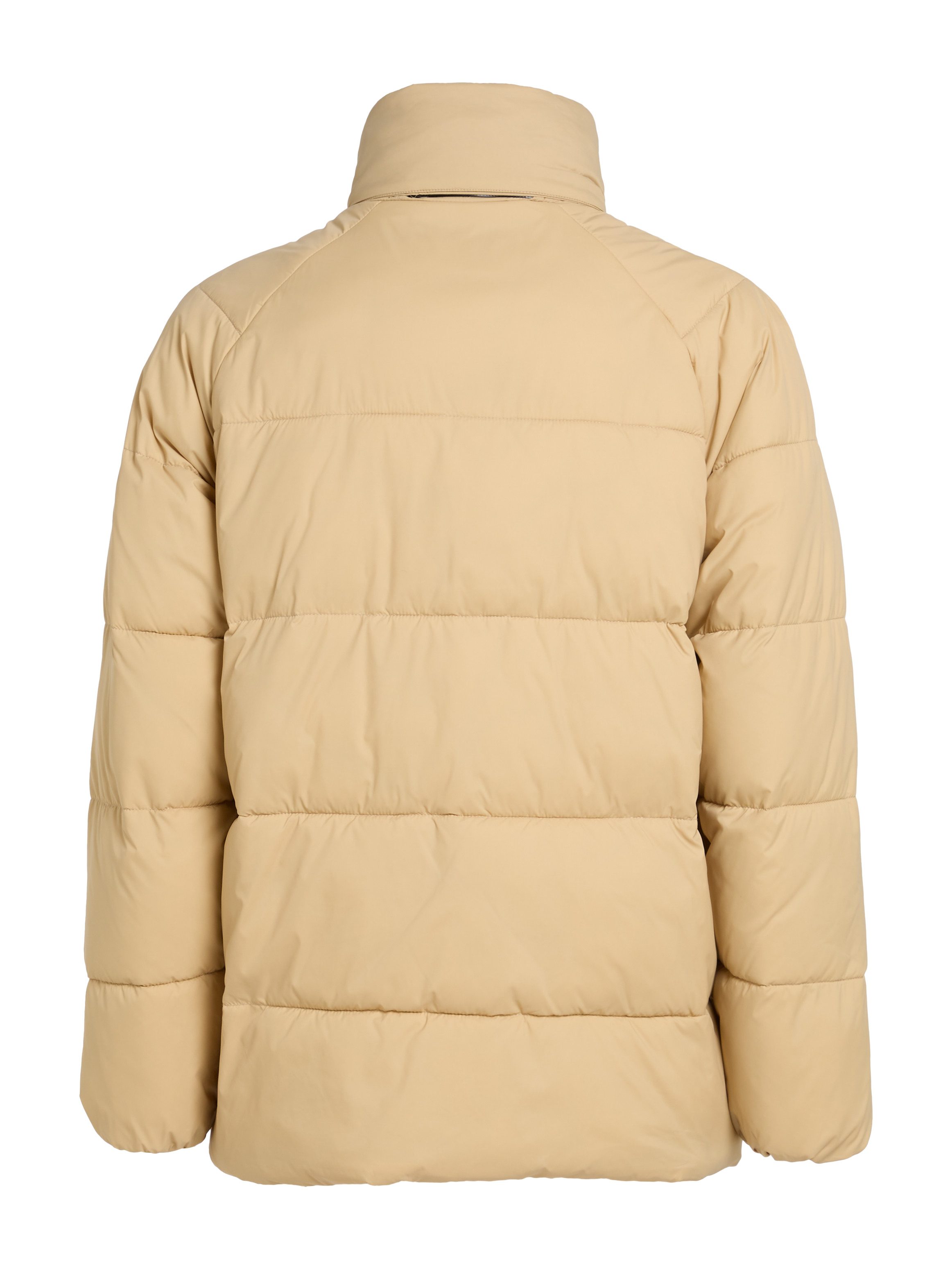 TOMMY JEANS Gewatteerde jas TJM POLY PUFFER EXT Winterjas met staande kraag, gevoerd teddy, binnenzakken