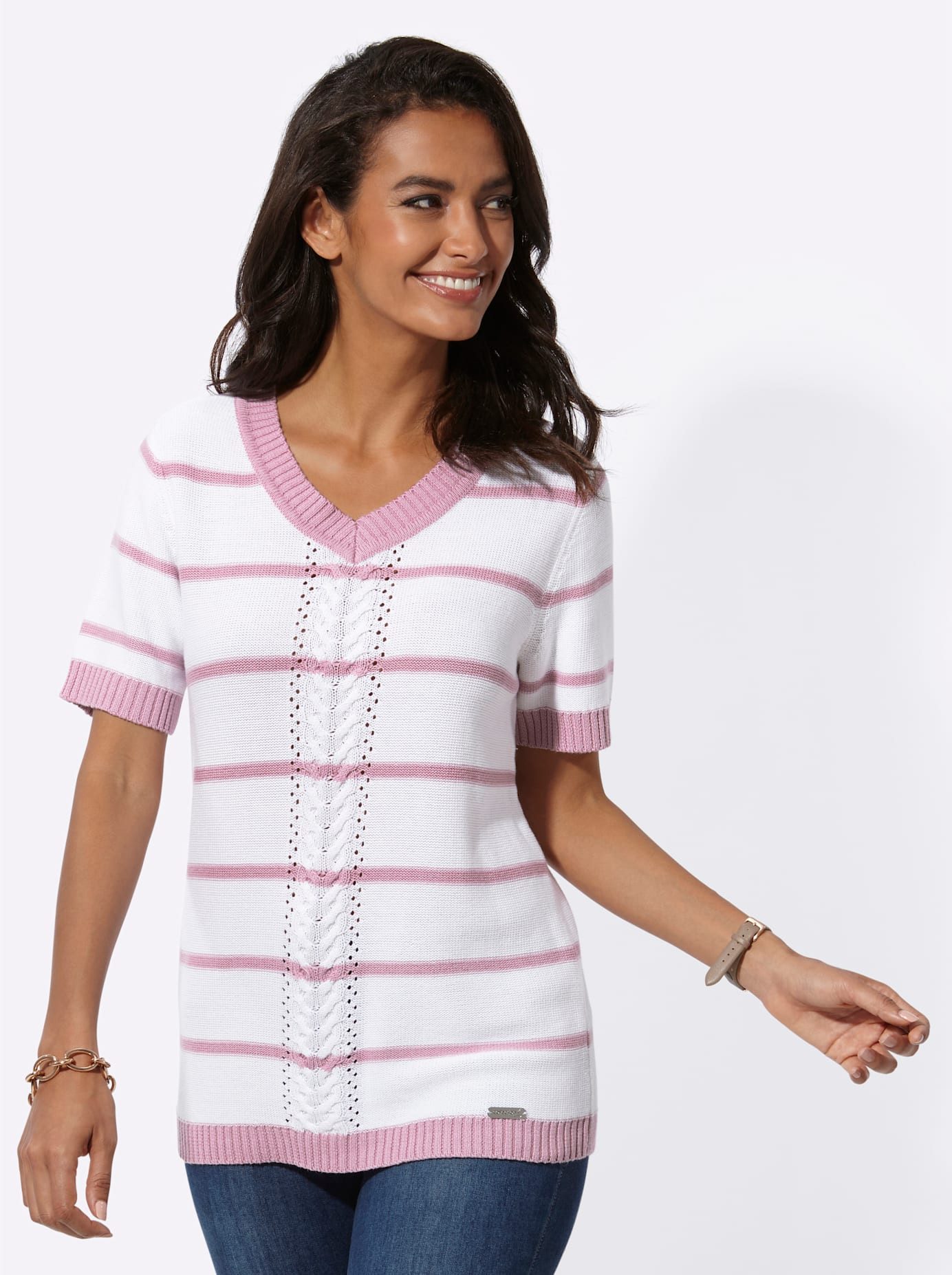 Casual Looks Trui met korte mouwen