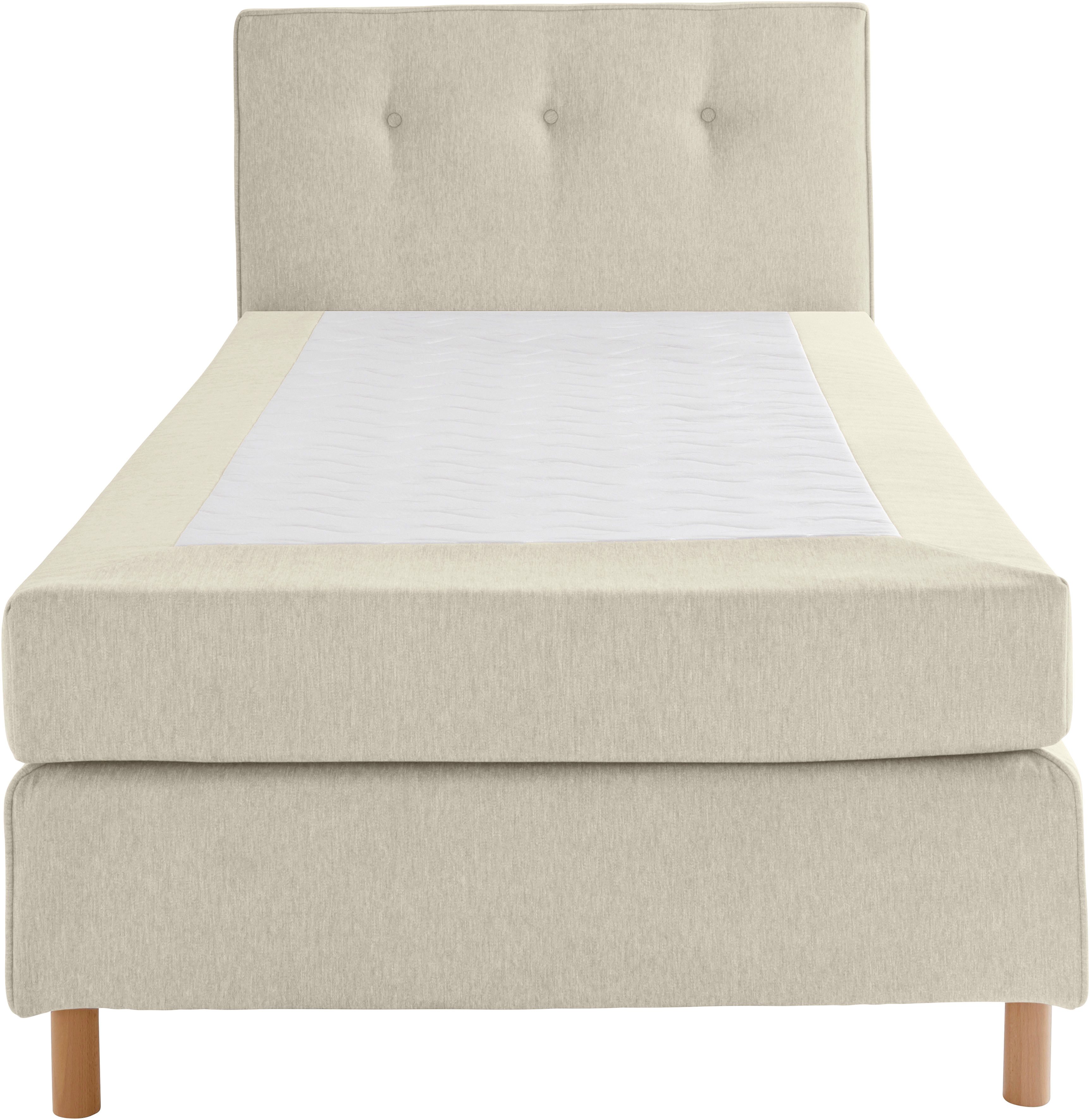 Home affaire Boxspring Heimatblick 100x200cm naar wens uitbreidbaar naar dubbel- en familiebest