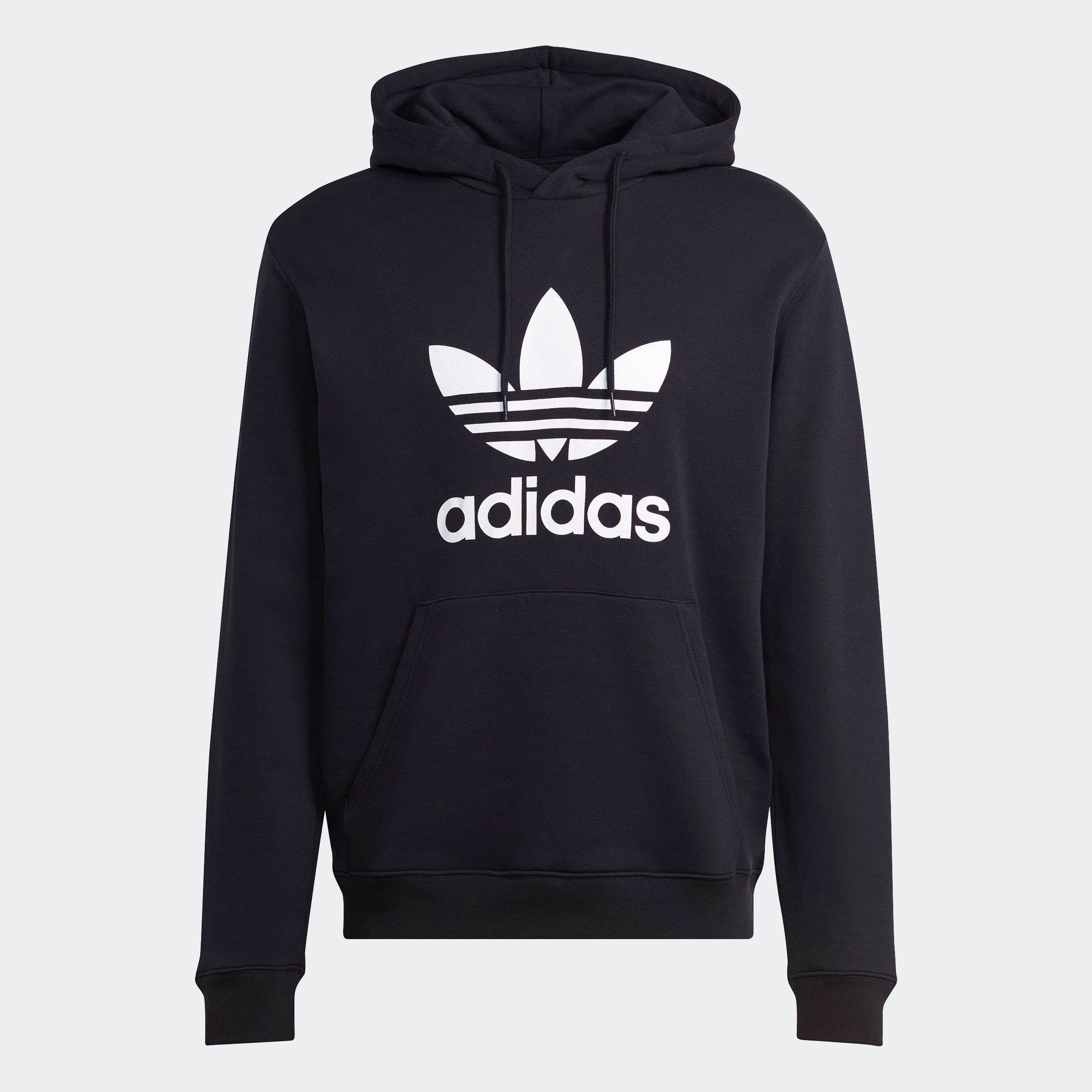 adidas Originals Hoodie TREFOIL HOODY Hoodie, sweatshirt met grote logo-opdruk