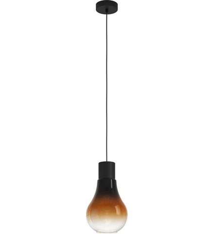 Eglo hanglamp Chasely zwart-bruin E27