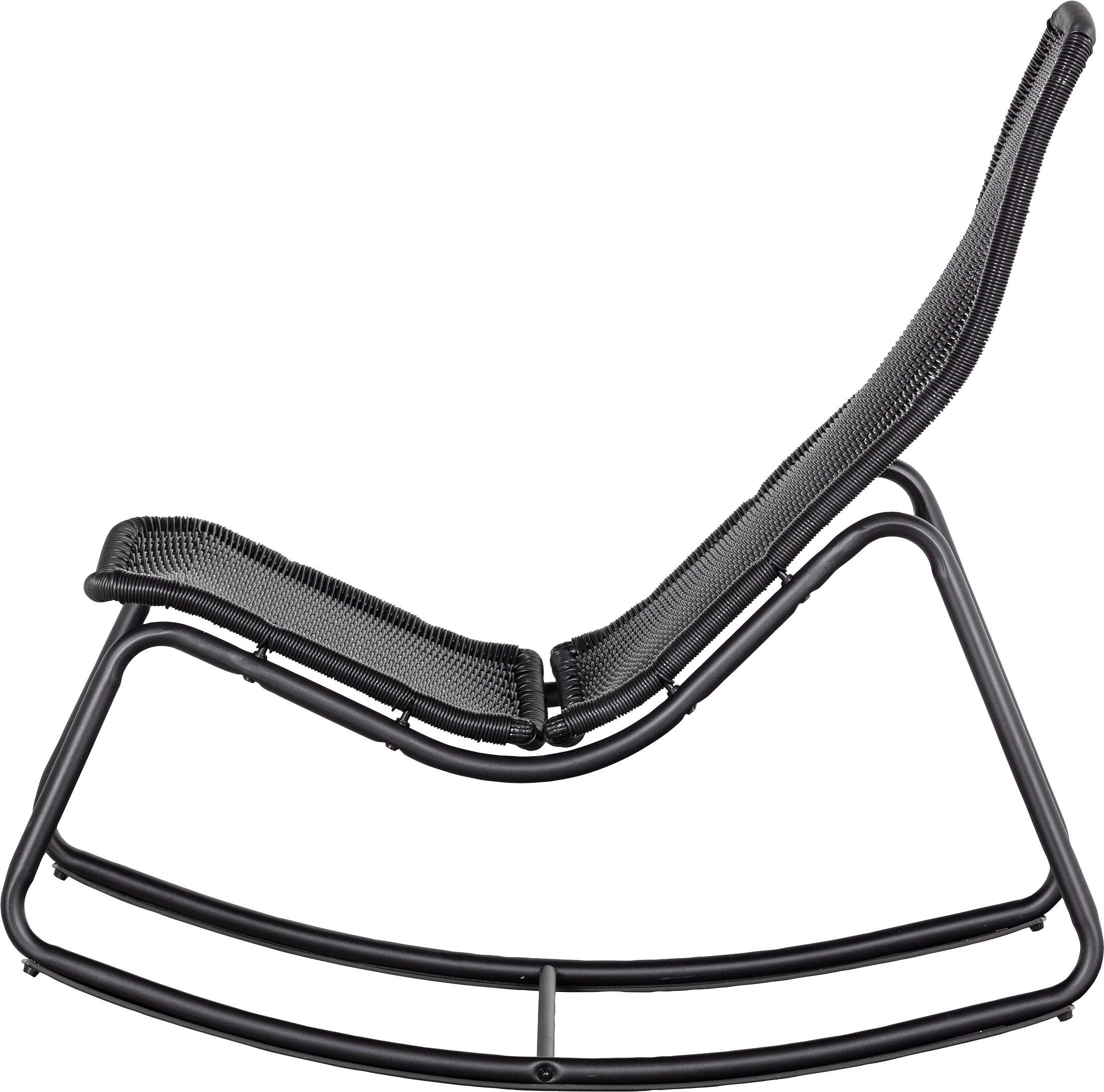 WOOOD Tuinstoel TOMS geschikt voor binnen- en buitenruimtes, h 97 cm x b 51 cm (1 stuk)