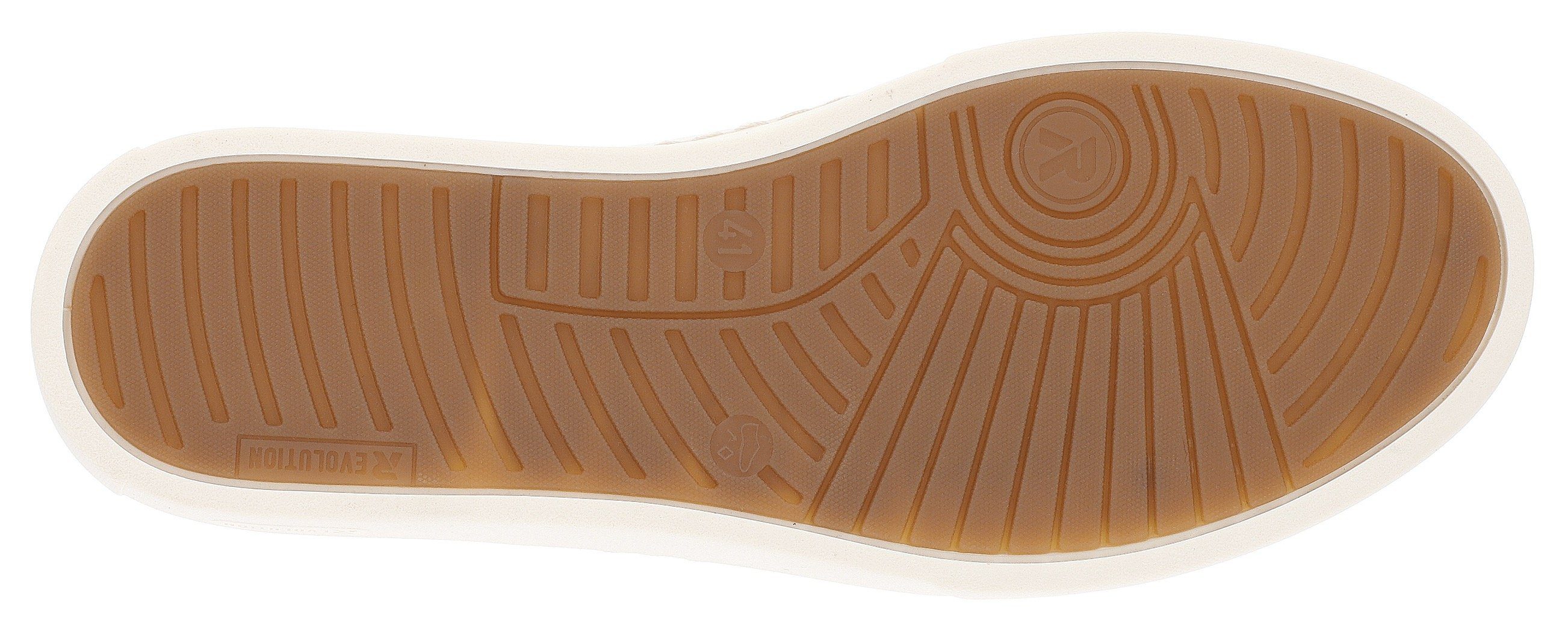 RIEKER Sport Sneakers met leren binnenvoering, vrijetijdsschoen, lage schoen, veterschoen