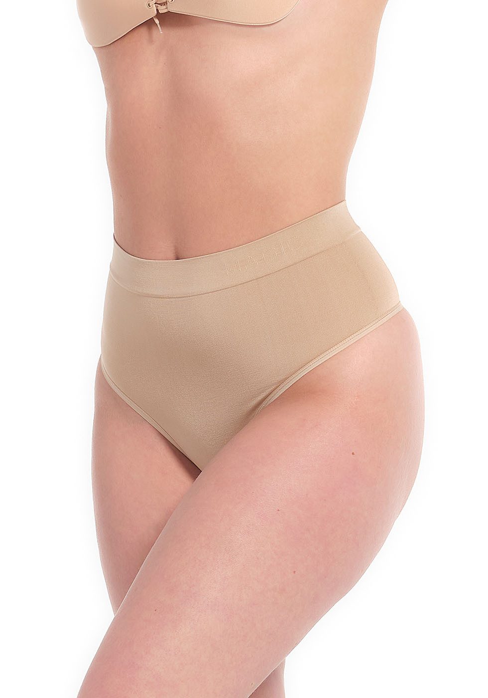 Magic Body Fashion Correctie string Comfort Thong gladde, naadloze afwerking voor een onzichtbare uitstraling slips maat L bruin
