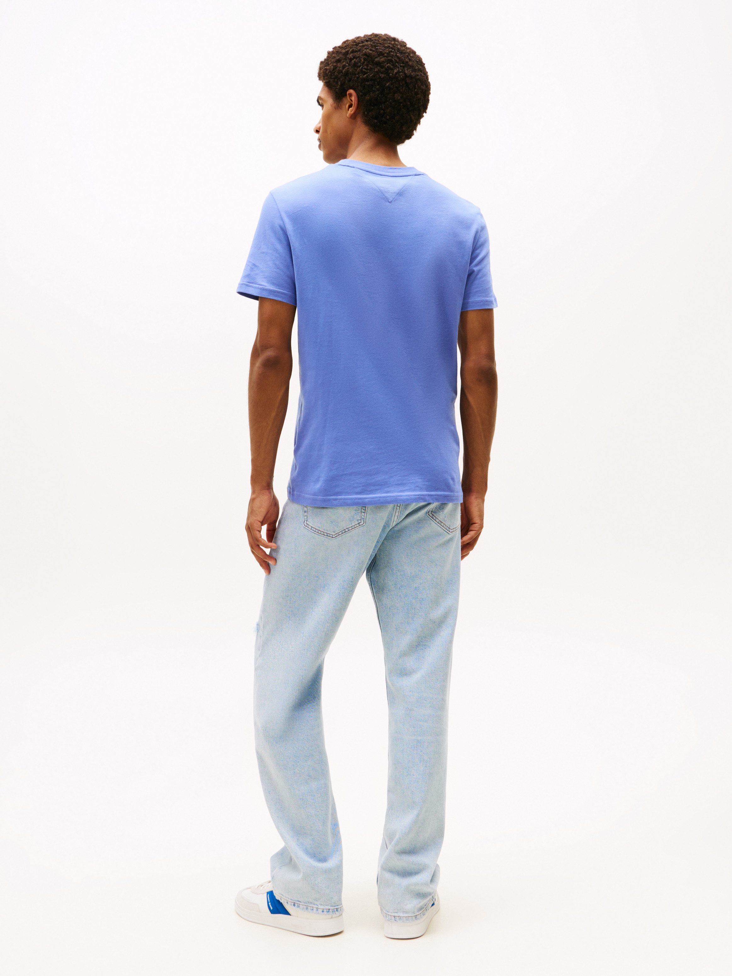 TOMMY JEANS Shirt met ronde hals TJM XSLIM 2PACK JERSEY TEE EXT (Set van 2)