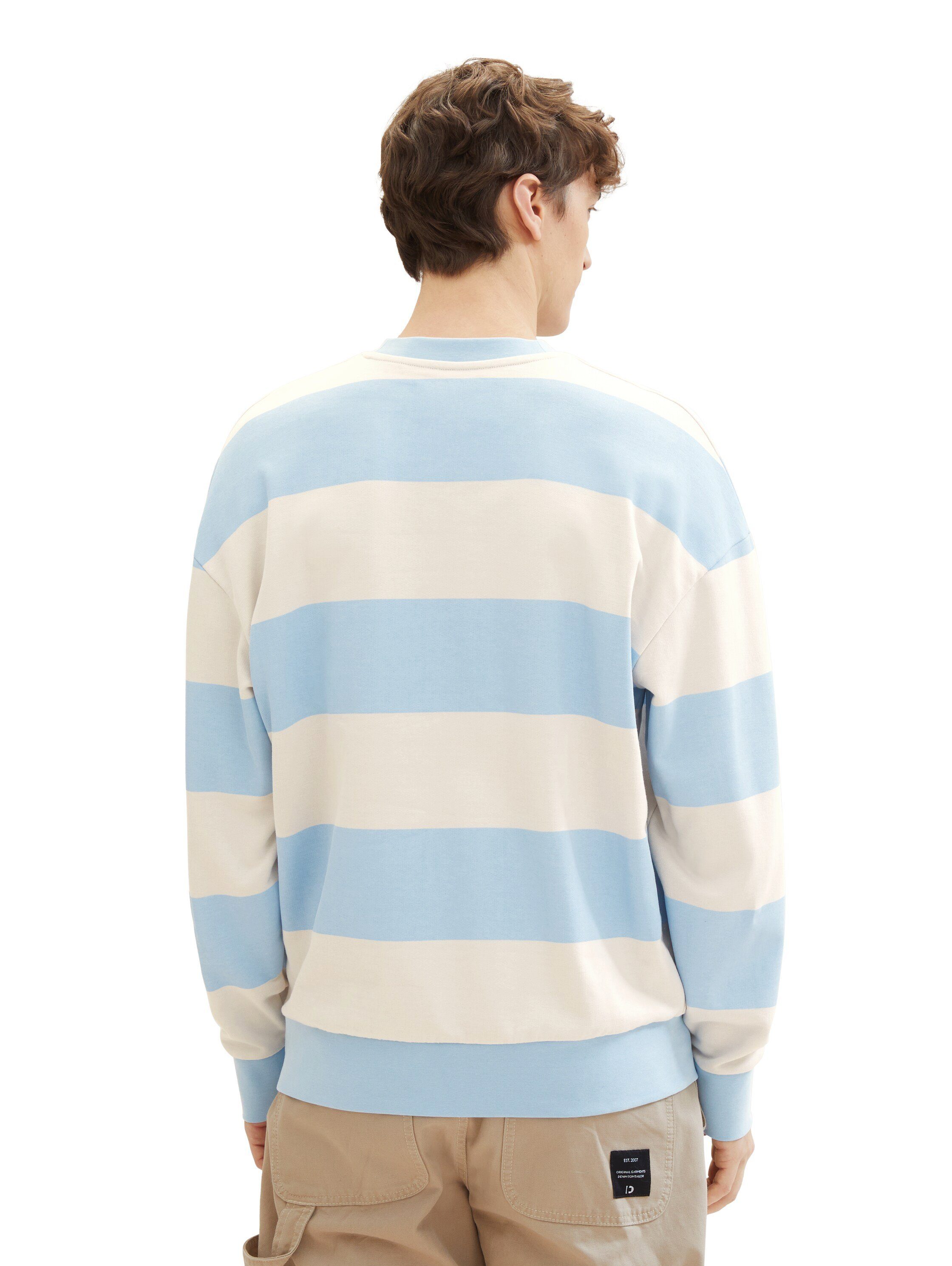 Tom Tailor Denim Sweatshirt met colourblocking