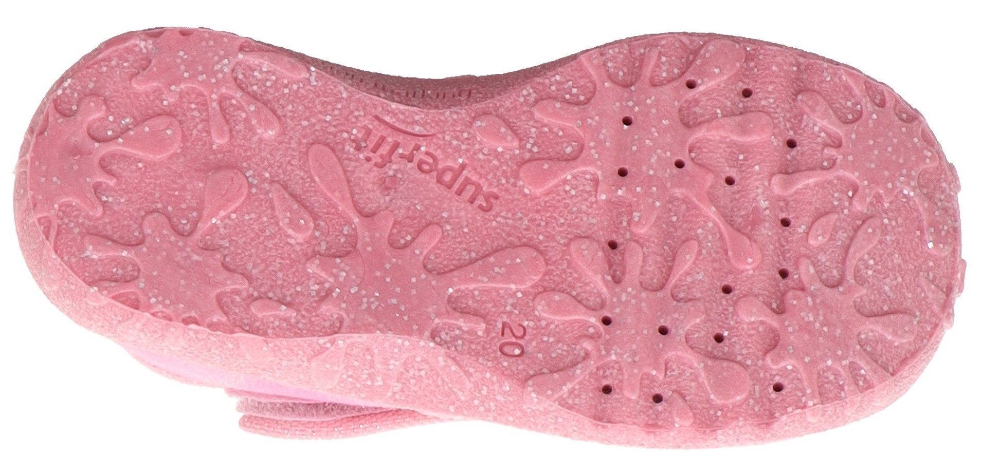 Superfit Pantoffels SPOTTY WMS: middel Ballerina, klittenbandschoen, kleuterschoen met schattig motief