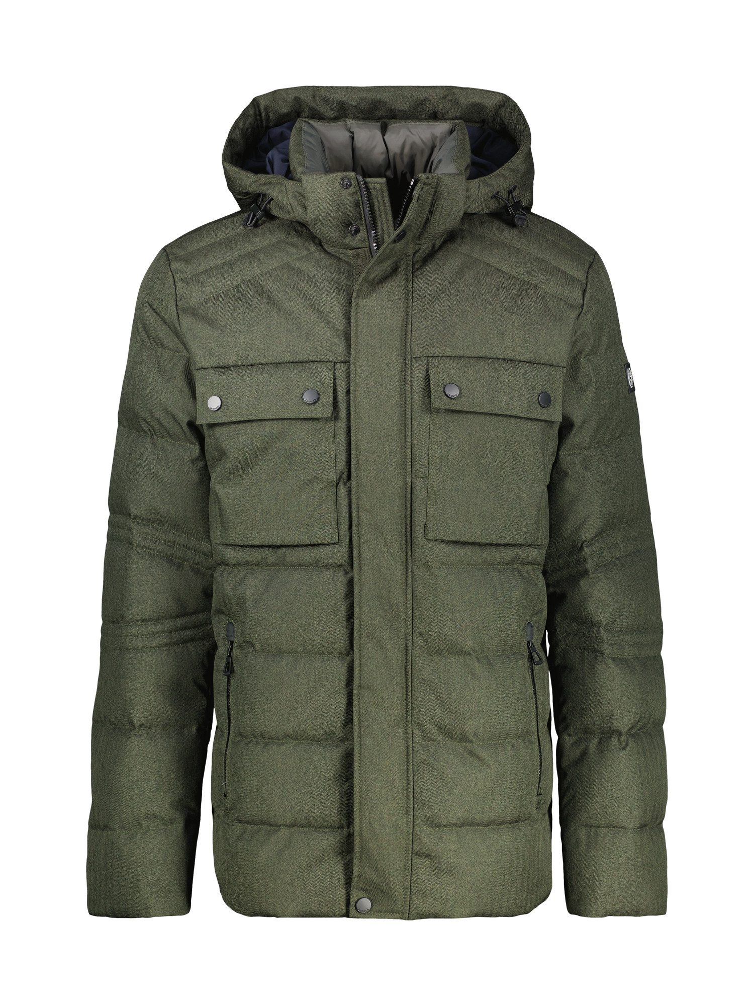 Lerros Gewatteerde jas LERROS Heren fieldjacket in wol-look
