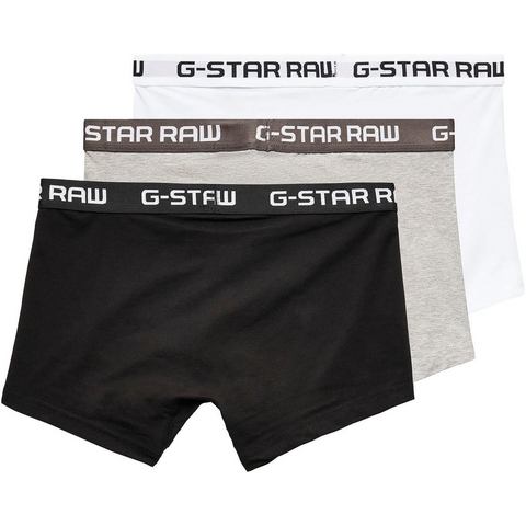 G-Star-boxershorts Classic Trunk 3 in grijs