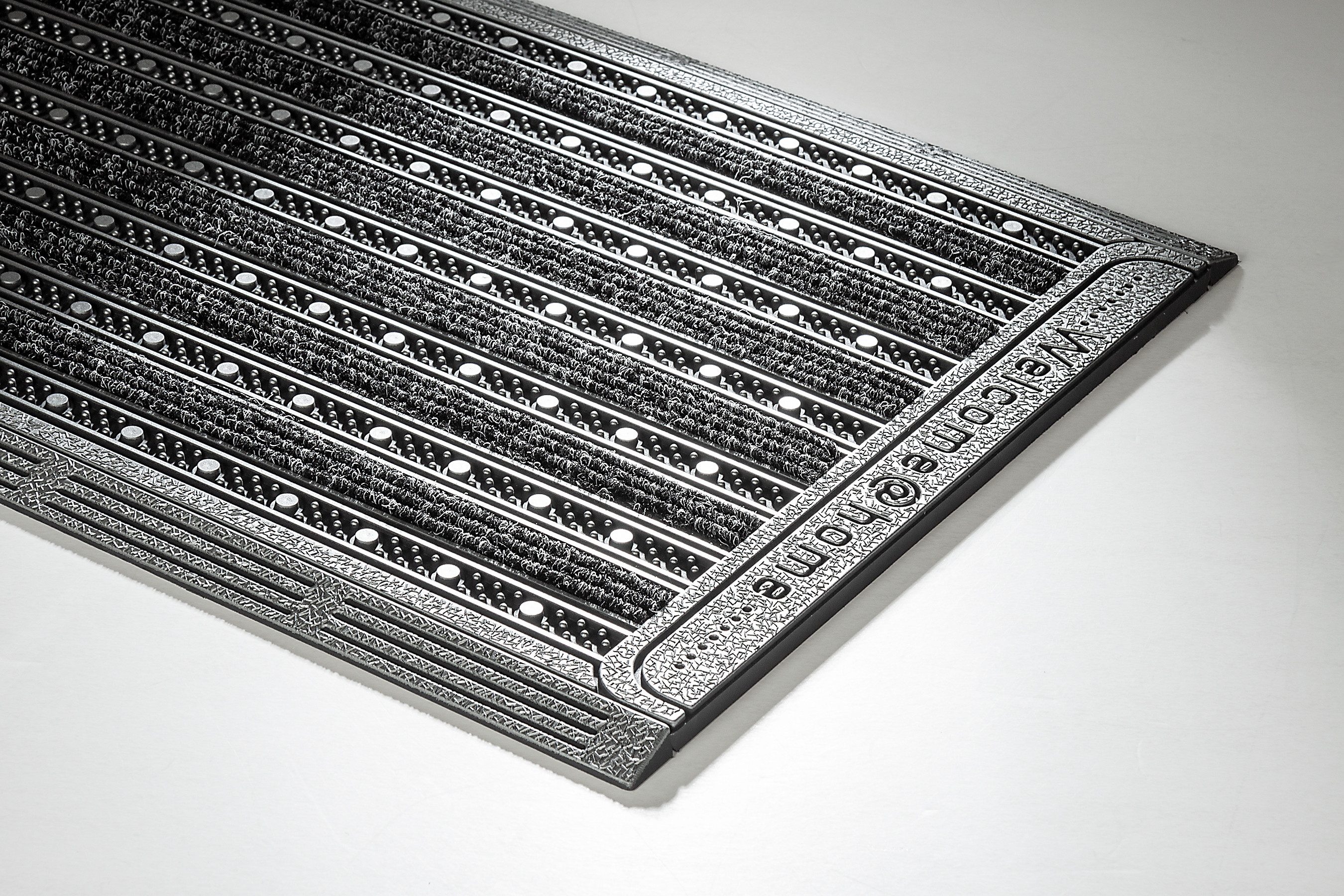 Home2Fashion Mat GridClean HomeXL Inloopmat, robuust & slijtvast, geschikt voor binnen en buiten