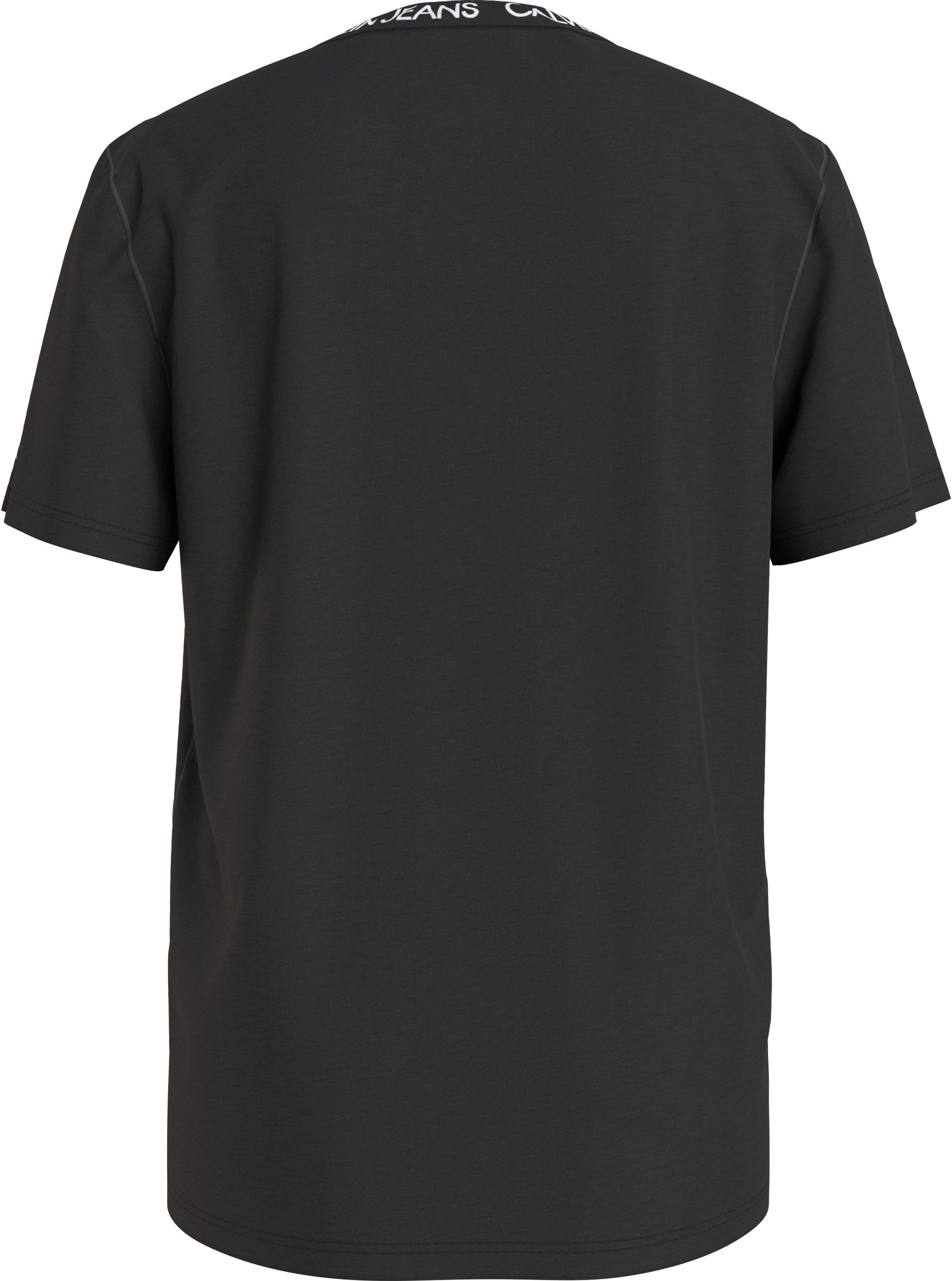 Calvin Klein T-shirt INTARSIA LOGO T-SHIRT voor kinderen tot 16 jaar, logo-opdruk bij de hals