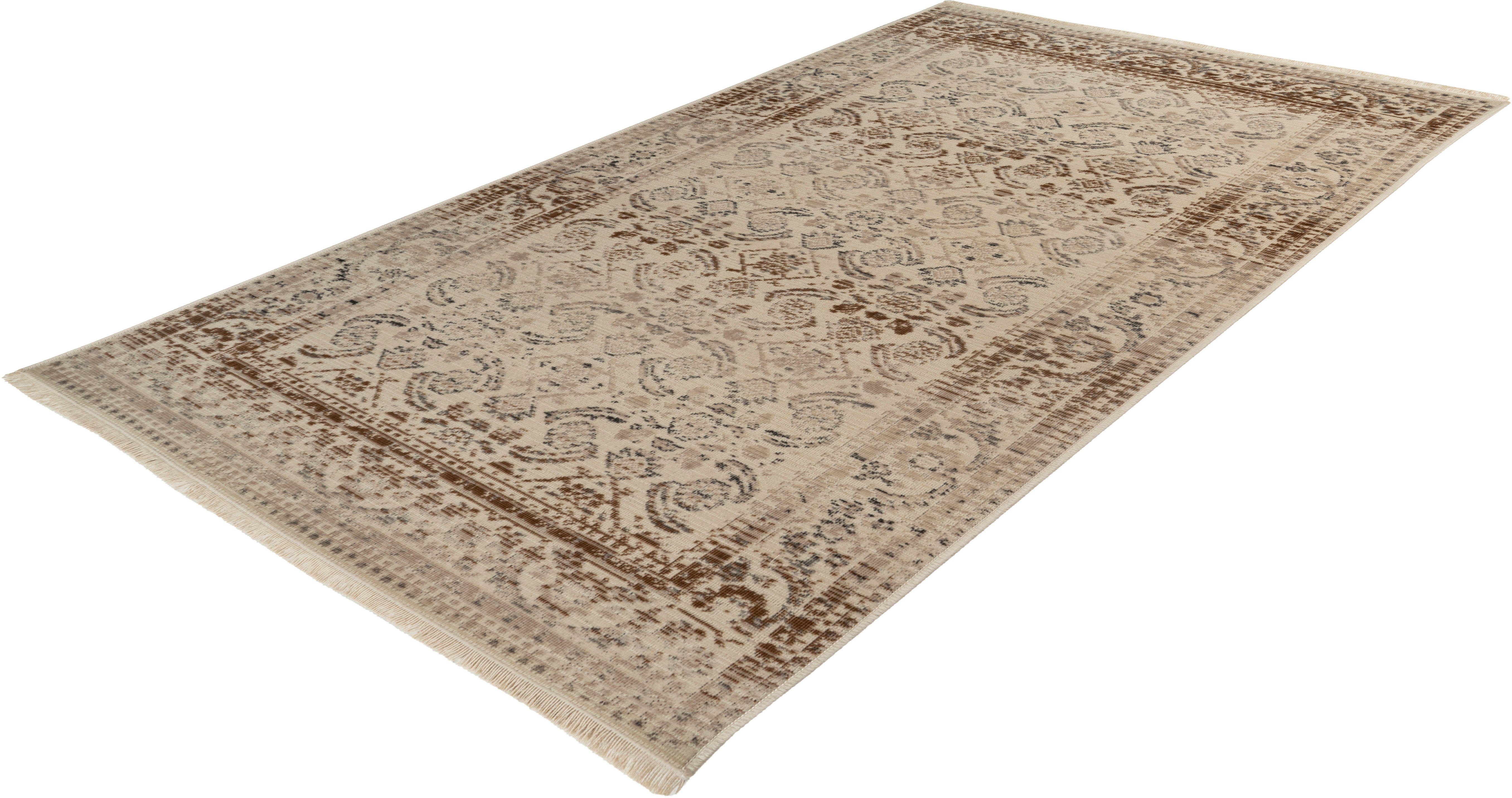 Kayoom Vloerkleed Charu 600 Vintage look, vlakweefsel, woonkamer