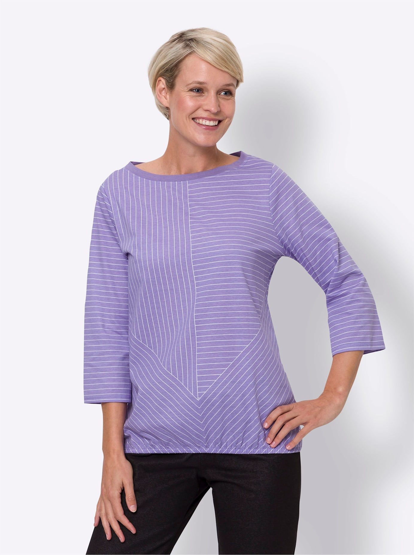 Classic Basics Shirt met 3/4 mouwen Shirt met 3/4-mouwen (1-delig)