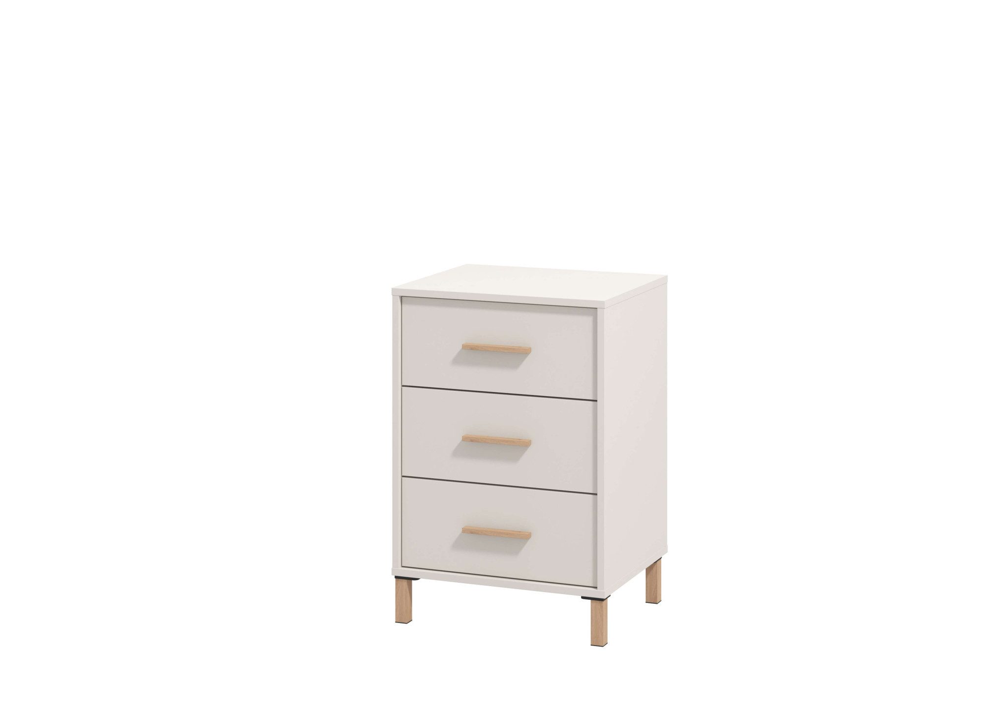 Home affaire Nachtkastje Belfort nachtkastje nachttafel Made in Europe met 2 of 3 lades, fsc®-gecertificeerd, trendy kleur cashmere
