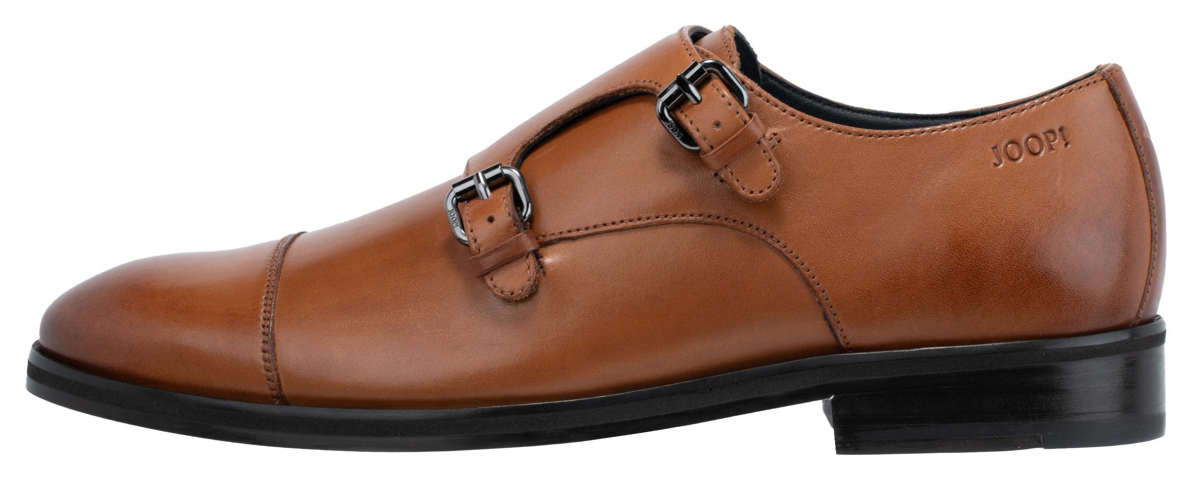 Joop! Instappers Pero kleitos monk lace up mc2 Business schoen, kostuumschoen, monk met leren binnenzool