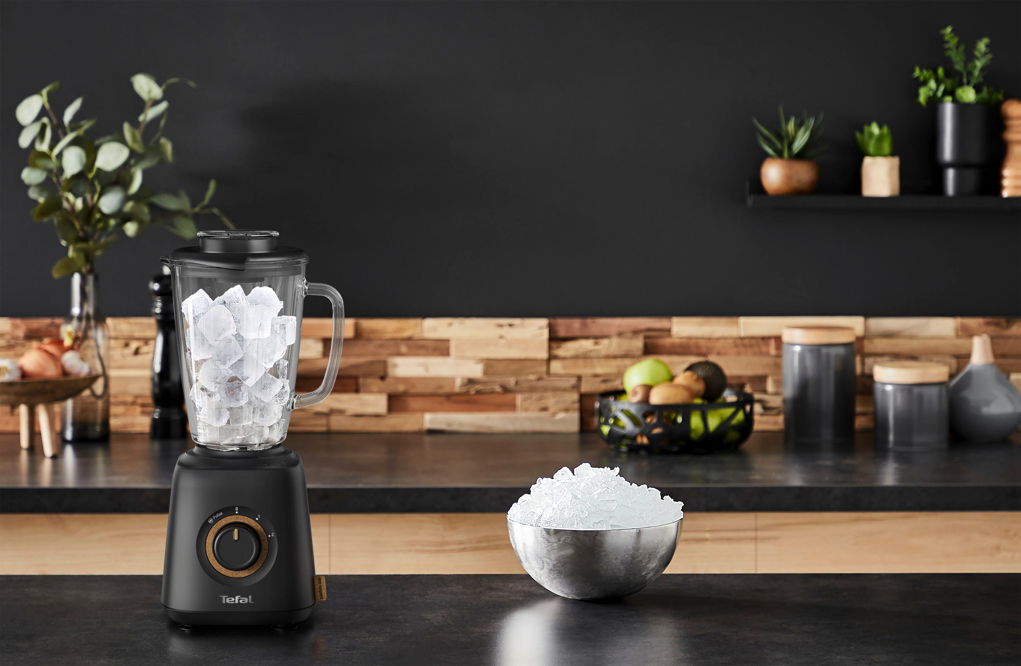 Tefal Blender Eco Respect in eco-design, 1,75 l, 4 messen, bl46en