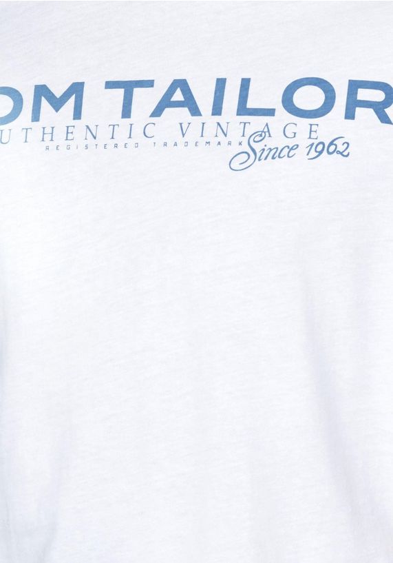 TOM TAILOR T-shirt met logoprint TOM TAILOR T-shirt met logoprint