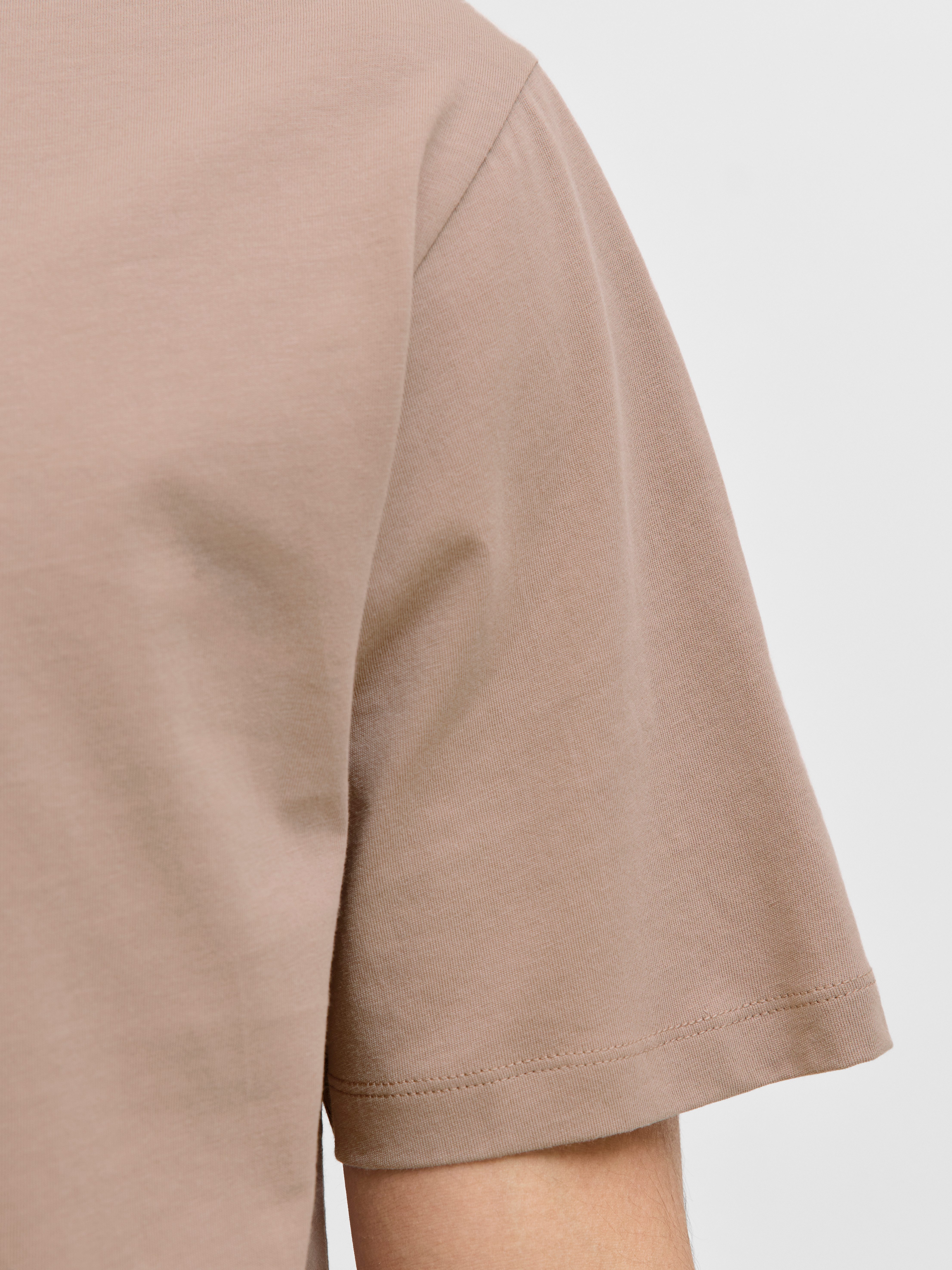 Jack & Jones Shirt met ronde hals JJEORGANIC BASIC TEE SS O-NECK NOOS