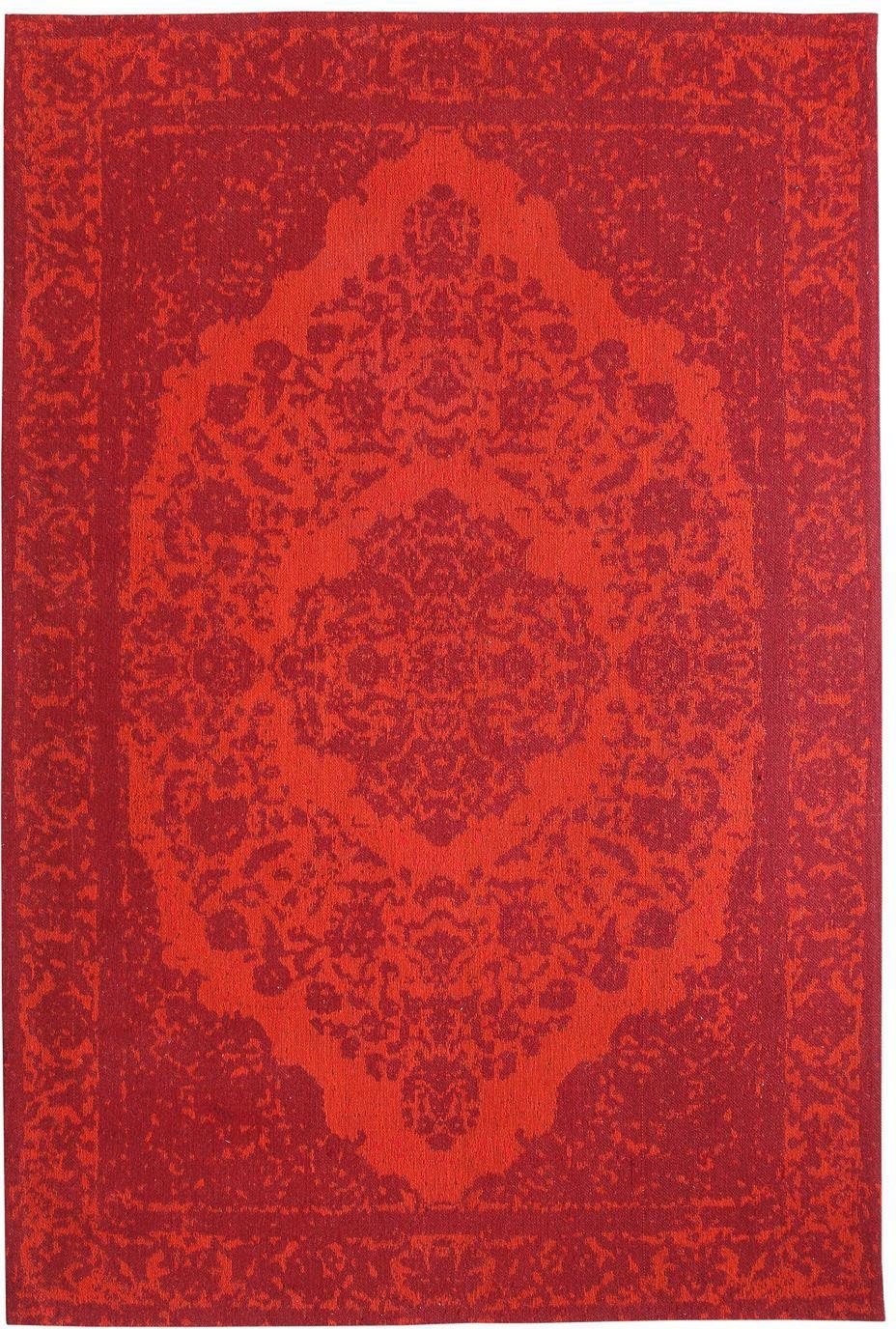 morgenland Vloerkleed Vintage vloerkleed handgetuft rood Vintage ontwerp