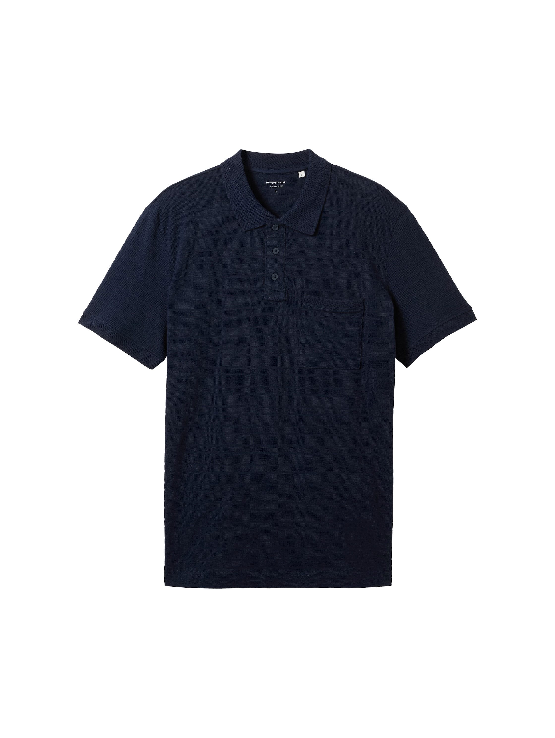 Tom Tailor Poloshirt met structuur