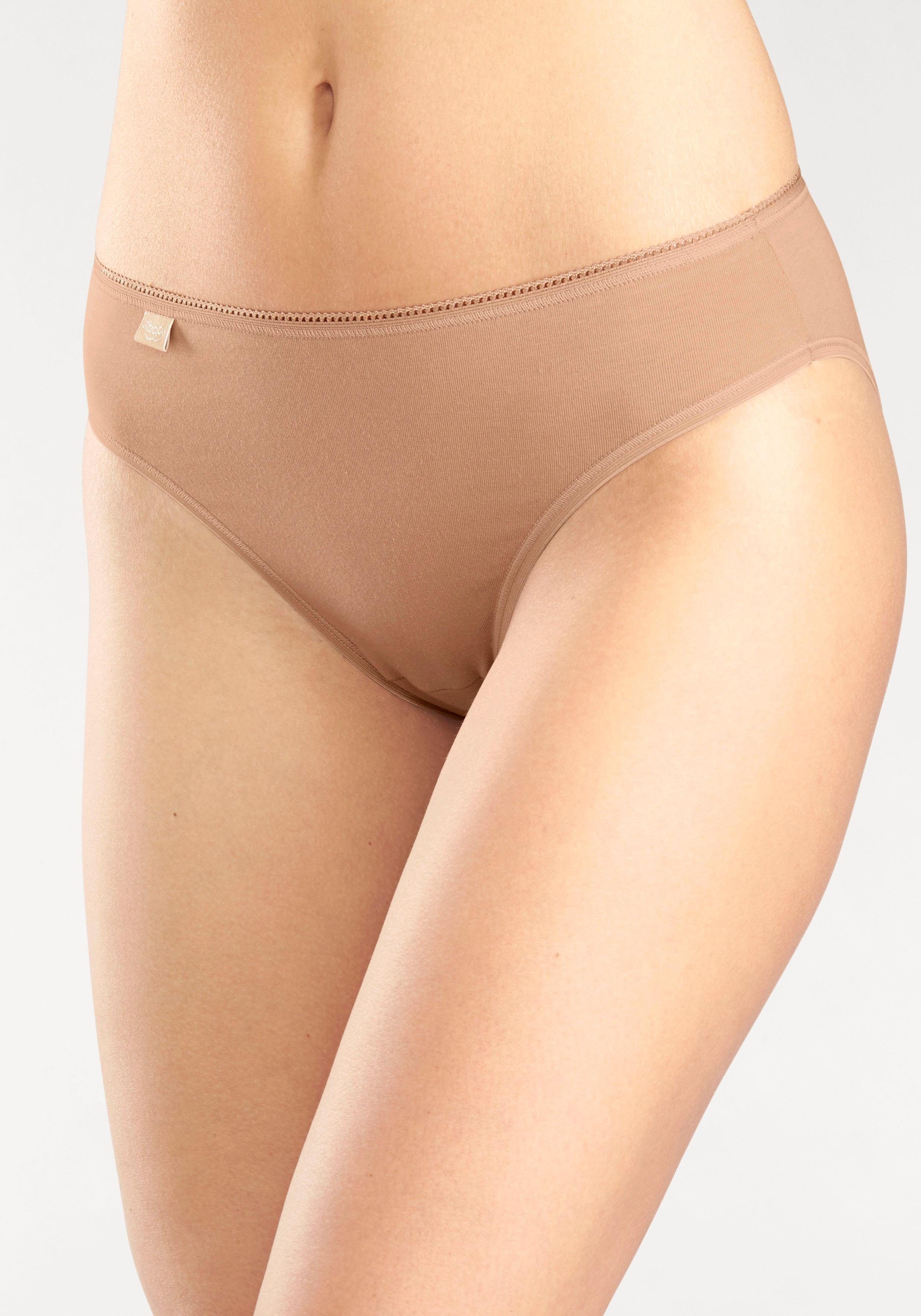 Sloggi Jazz-hipsters 24/7 katoen Tai C3P Elastische tailleband met kant, platte naden (3 stuks)