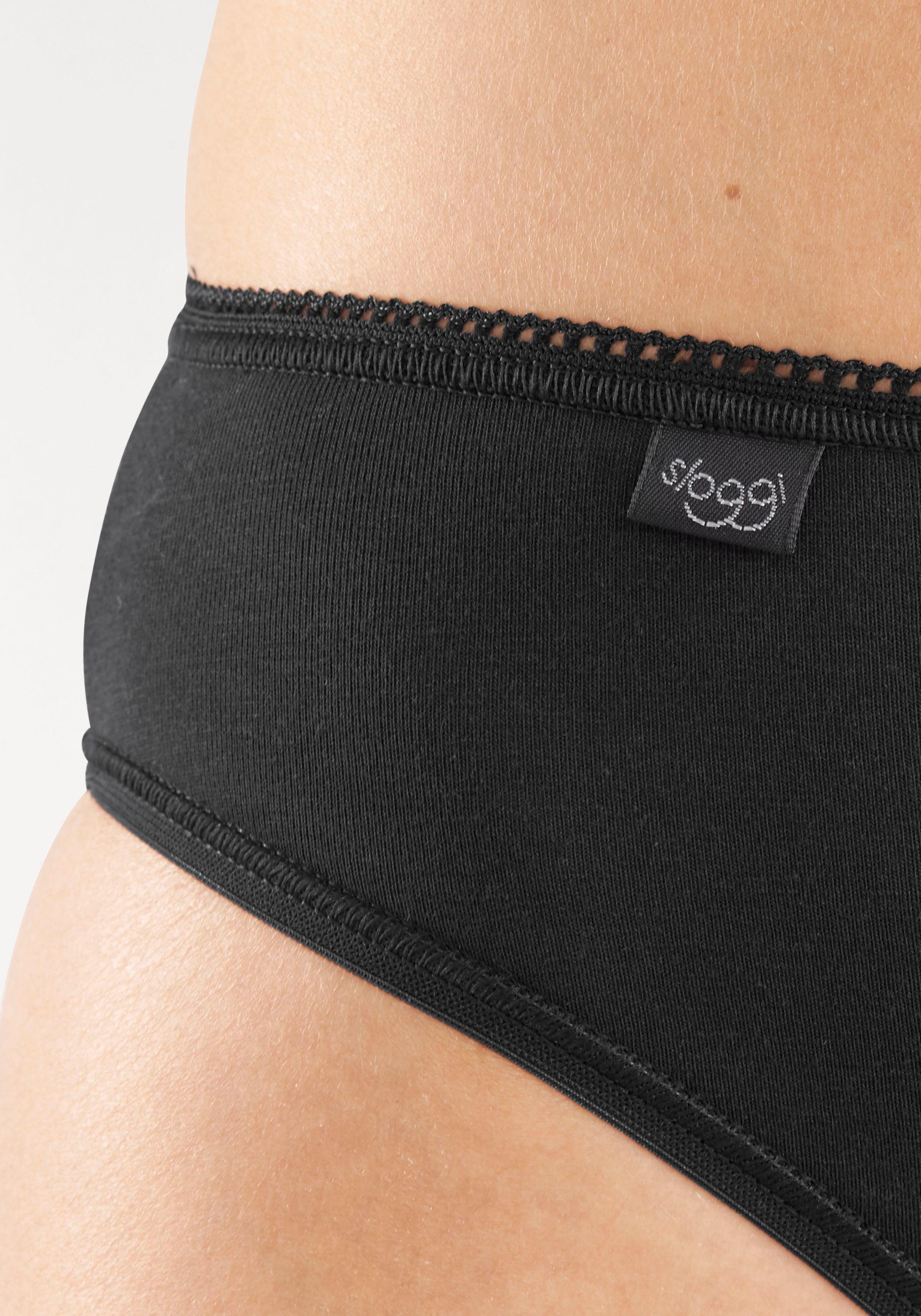 Sloggi Jazz-hipsters 24/7 katoen Tai C3P Elastische tailleband met kant, platte naden (3 stuks)
