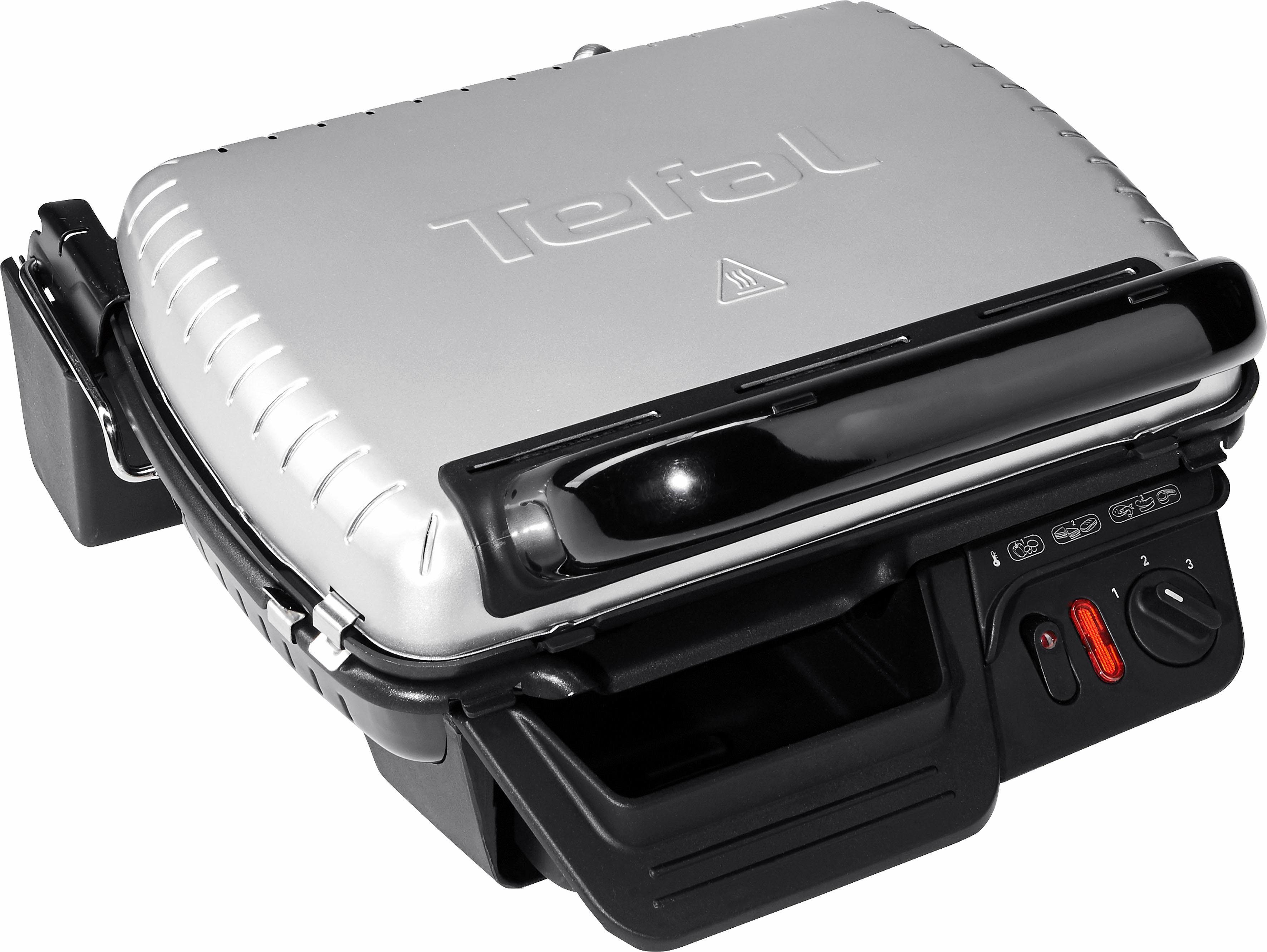 Tefal Contactgrill GC3050 opklapbare, regelbare thermostaat, met antiaanbaklaag