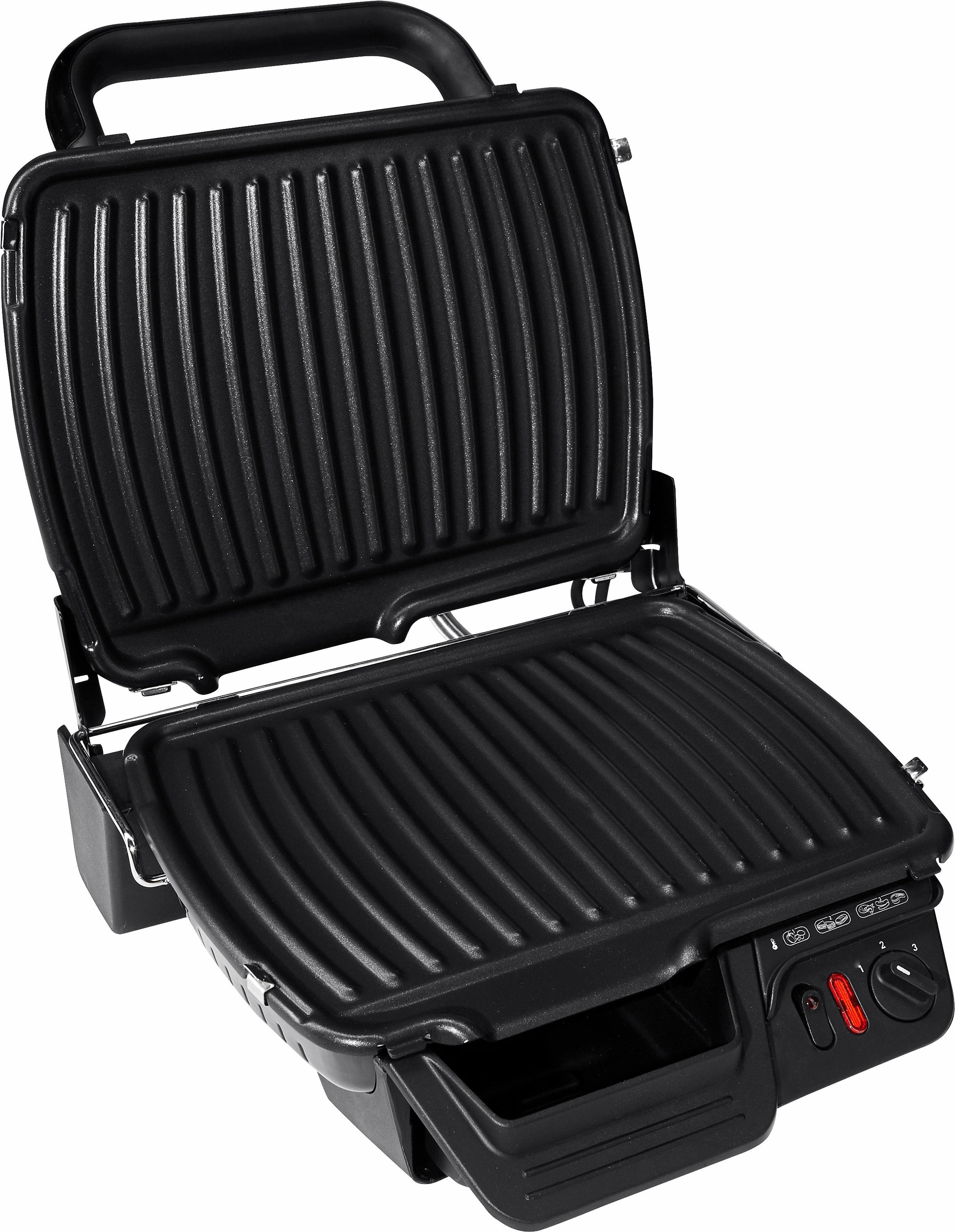 Tefal Contactgrill GC3050 opklapbare, regelbare thermostaat, met antiaanbaklaag