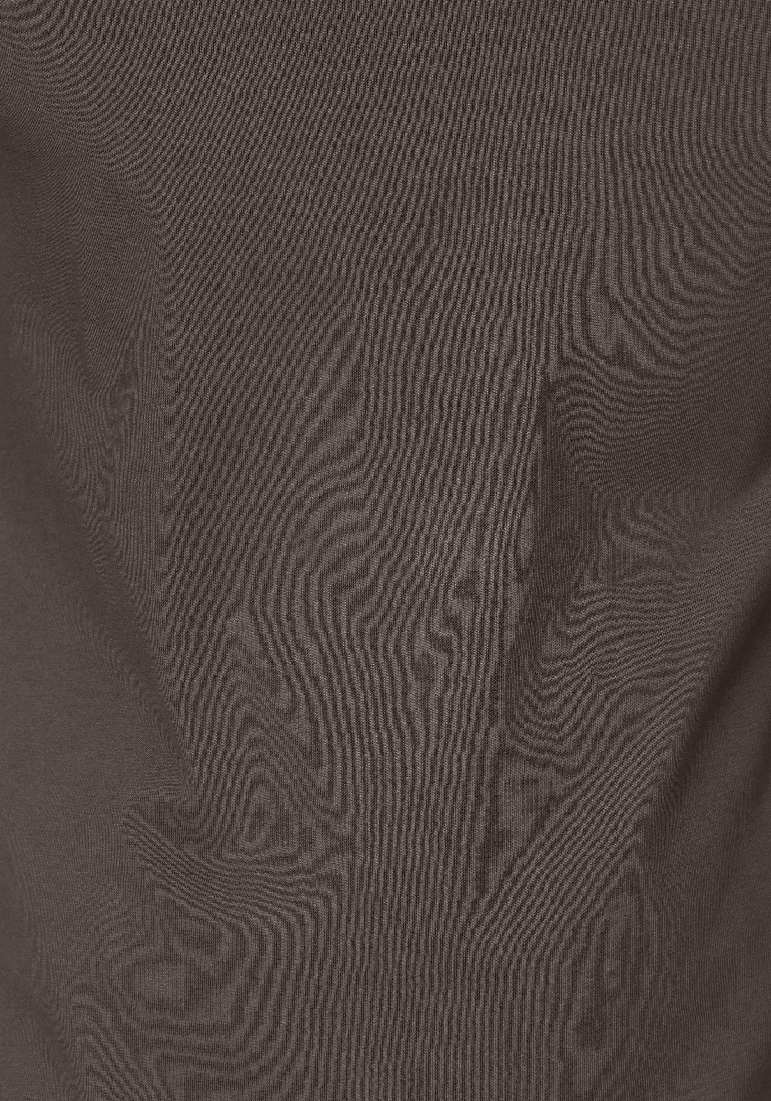 Man's World T-shirt Nieuwe kleuren! Korte mouw, effen kleur, ronde hals, van katoen(3-delig, Set van 3)