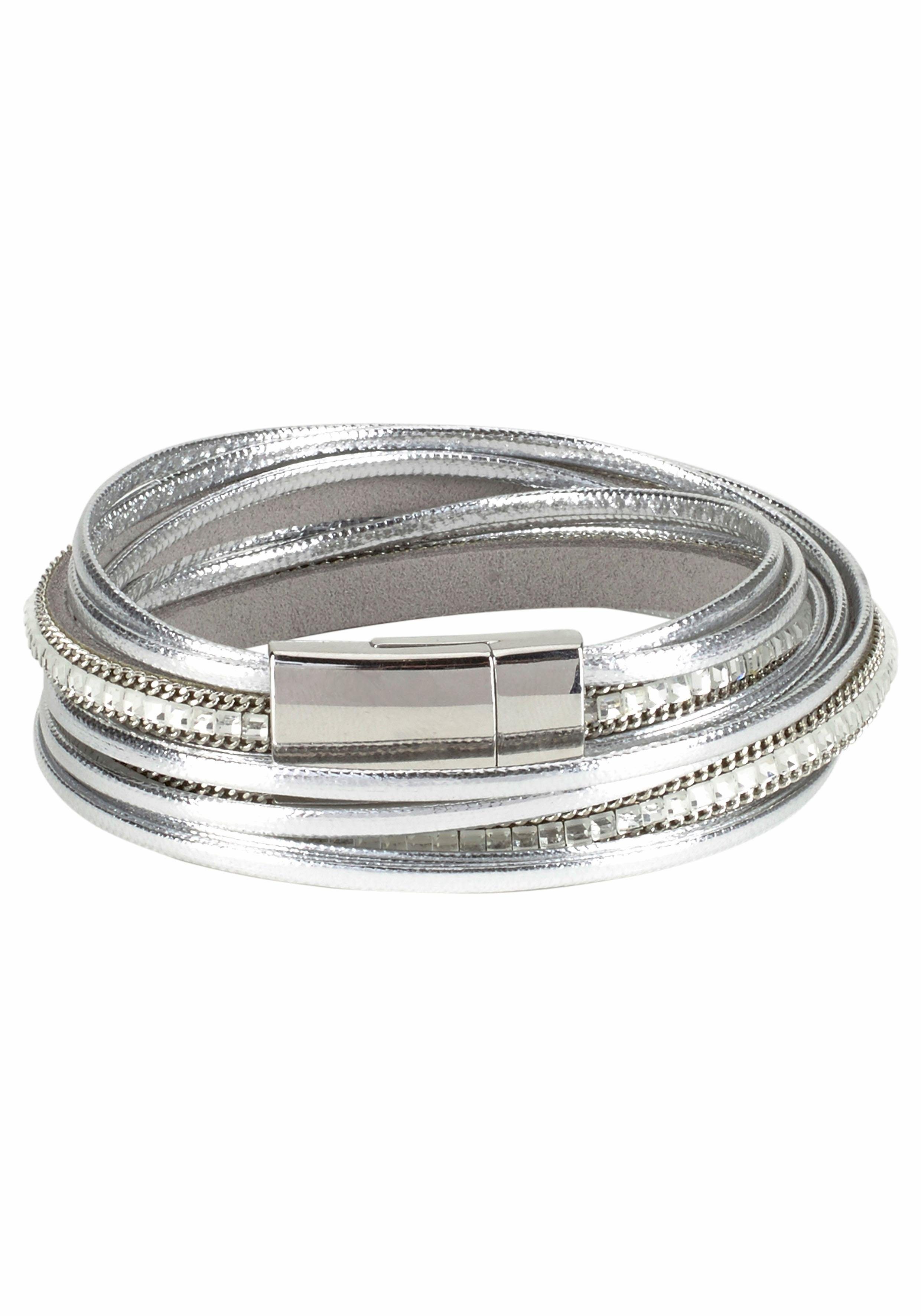 Firetti Wikkelarmband In metallic-look