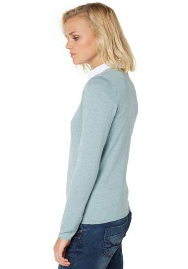 TOM TAILOR Trui »Basic trui met V-hals« TOM TAILOR Trui »Basic trui met V-hals«