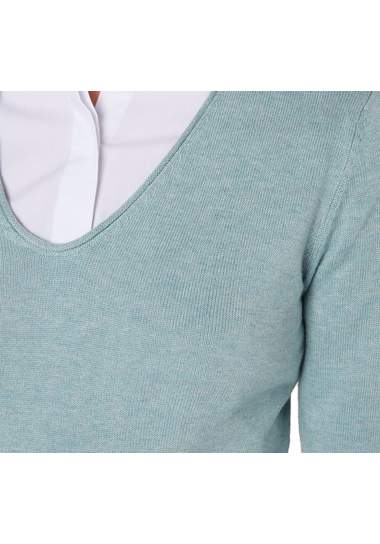 TOM TAILOR Trui »Basic trui met V-hals« TOM TAILOR Trui »Basic trui met V-hals«