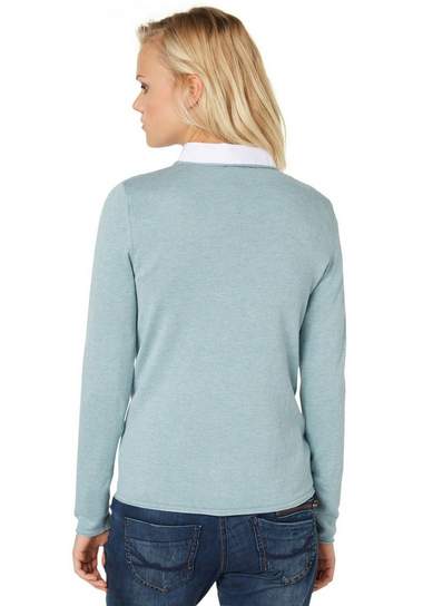 TOM TAILOR Trui »Basic trui met V-hals« TOM TAILOR Trui »Basic trui met V-hals«