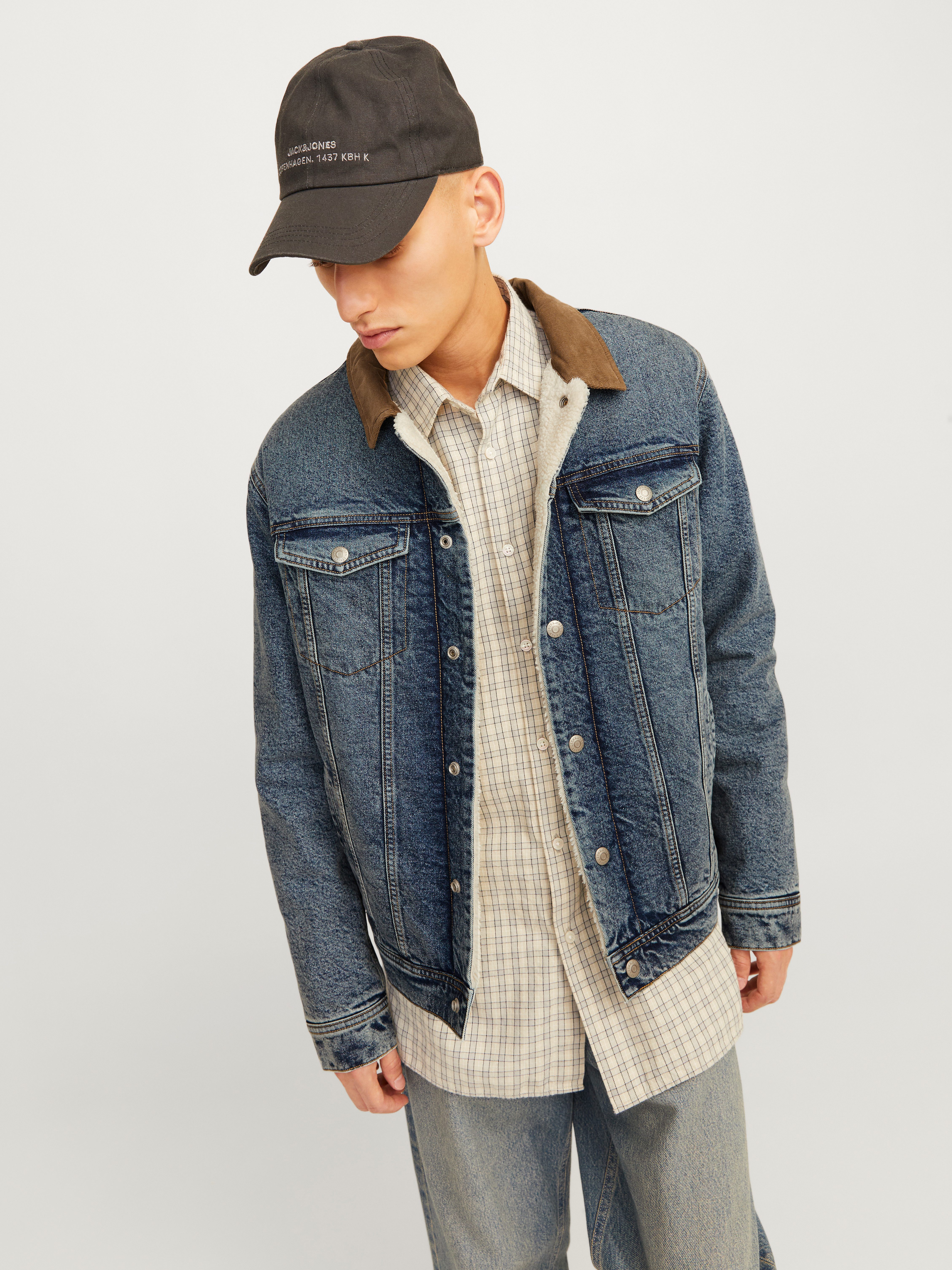 Jack & Jones Jeansjack JJIJEAN JJJACKET W SHERPA WI 200 SN