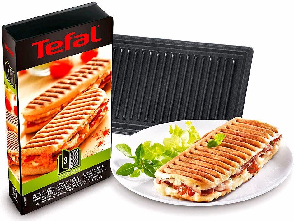 Tefal Paniniplaten XA8003 geschikt voor tefal sw852d snack collection, xa8003