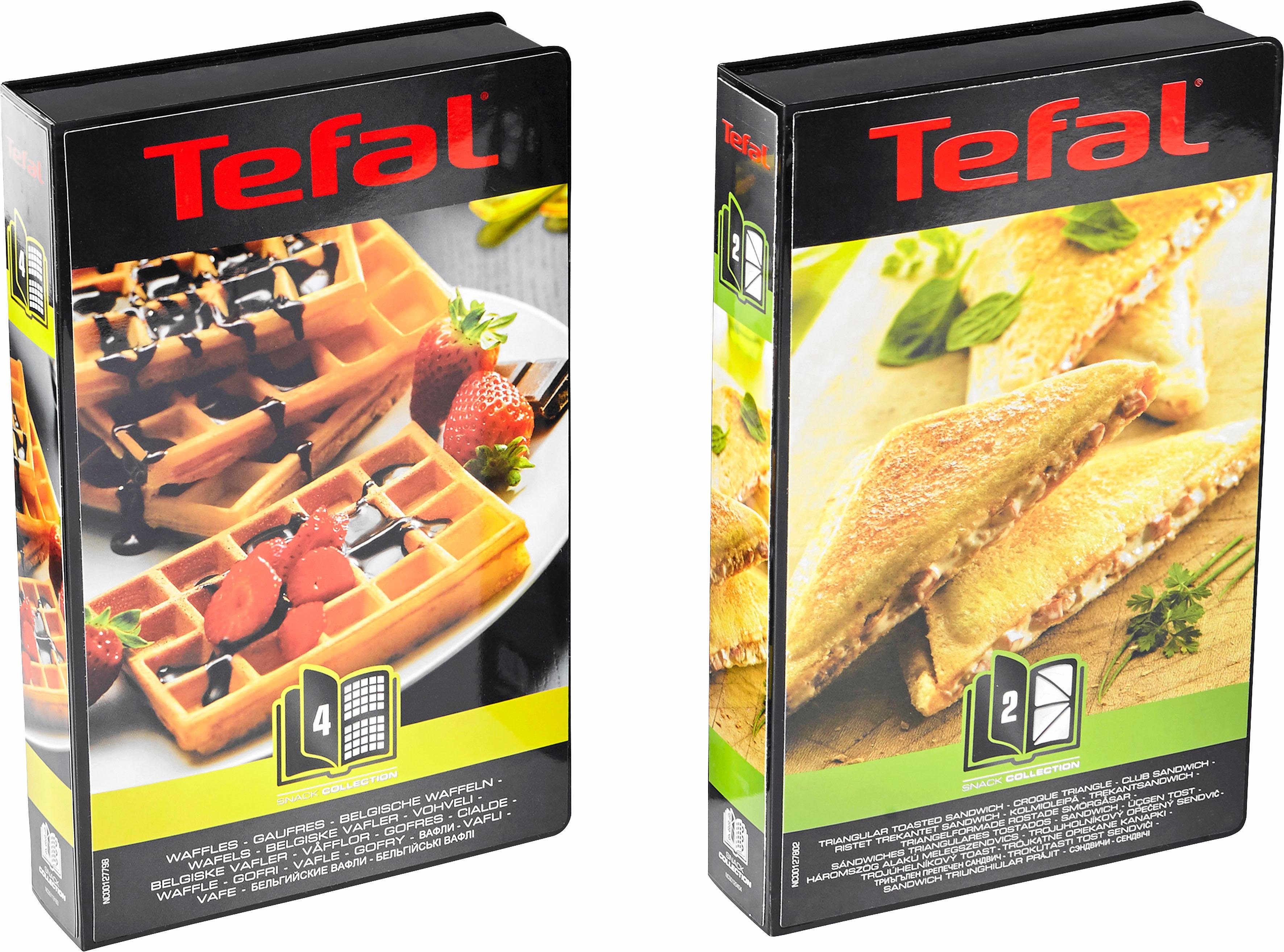Aja leeftijd zich zorgen maken Tefal 2-in-1-combi-wafelijzer SW852D Snack Collection makkelijk gevonden |  OTTO