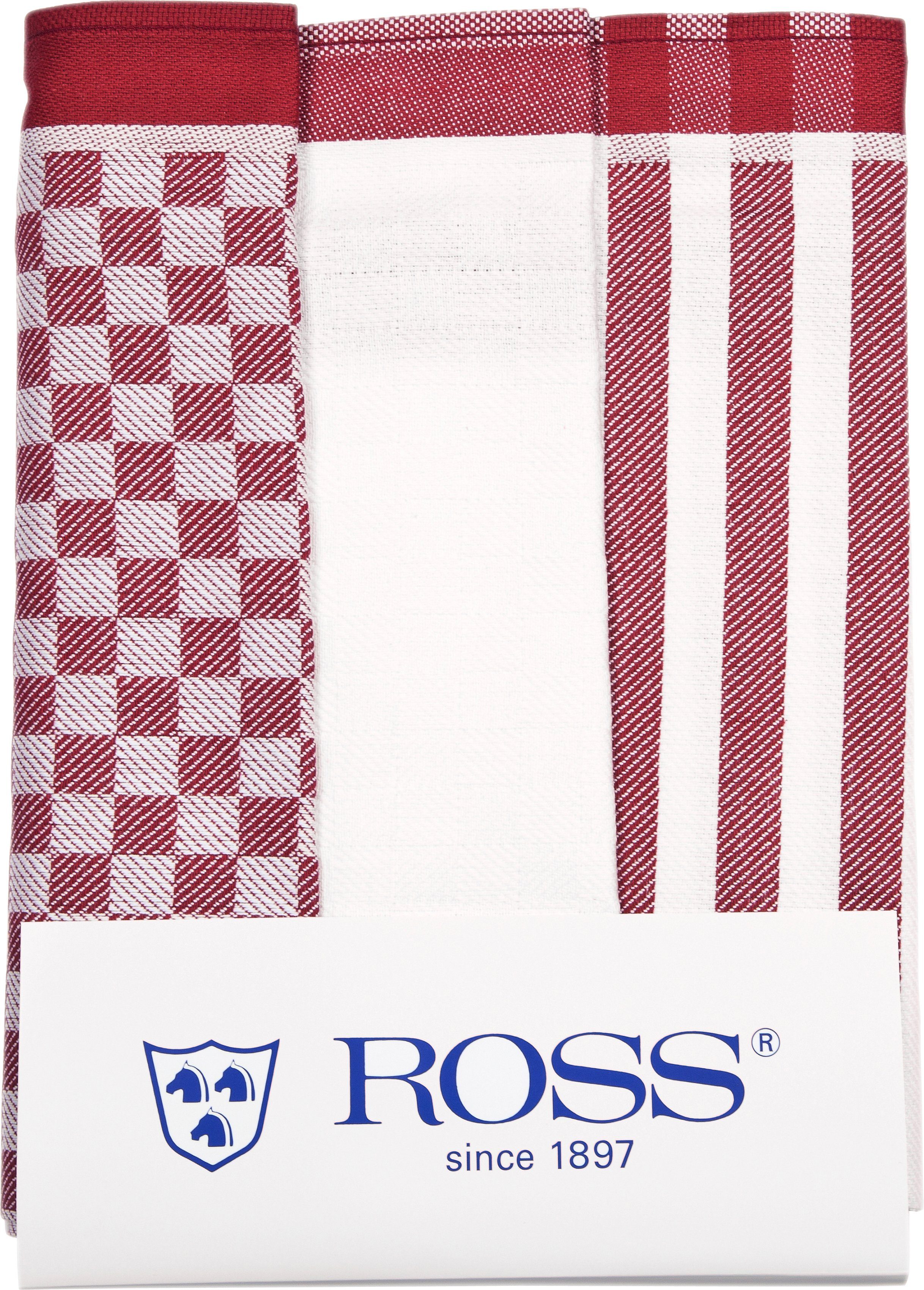 ROSS Theedoek Superior (set, 3-delig)