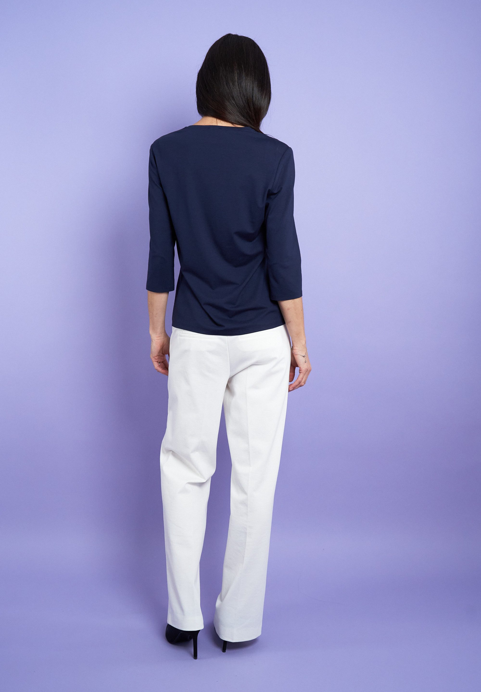 Seidel Moden Shirt met 3/4 mouwen Made in Germany