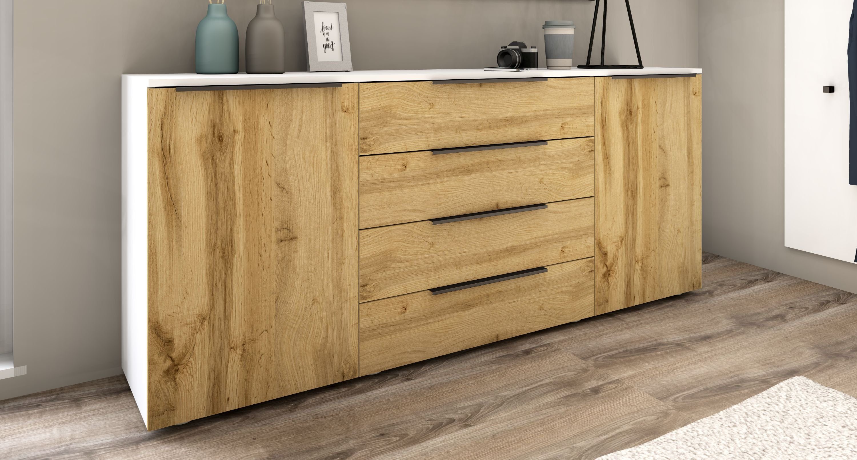 borchardt Möbel Dressoir Tom Breedte 166 cm