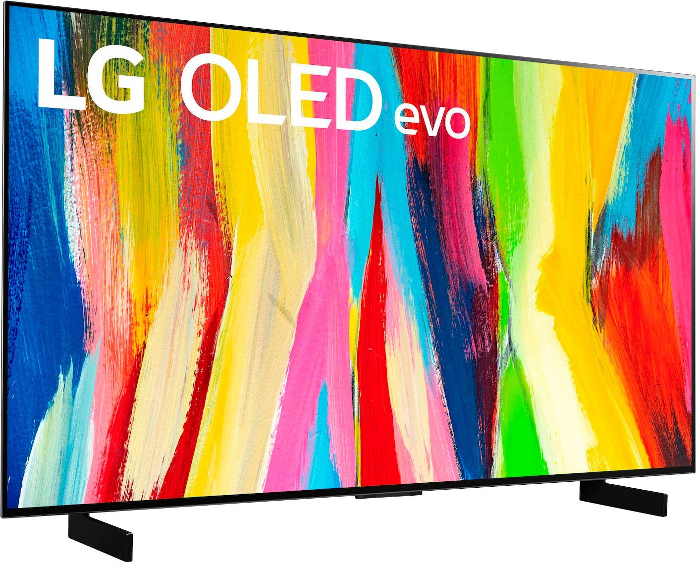 LG OLED-TV OLED42C27LA, 106 cm / 42", 4K Ultra HD, Smart TV, OLED evo, tot 120 Hz, α9 Gen5 4K AI-Processor, Dolby Vision & Atmos
