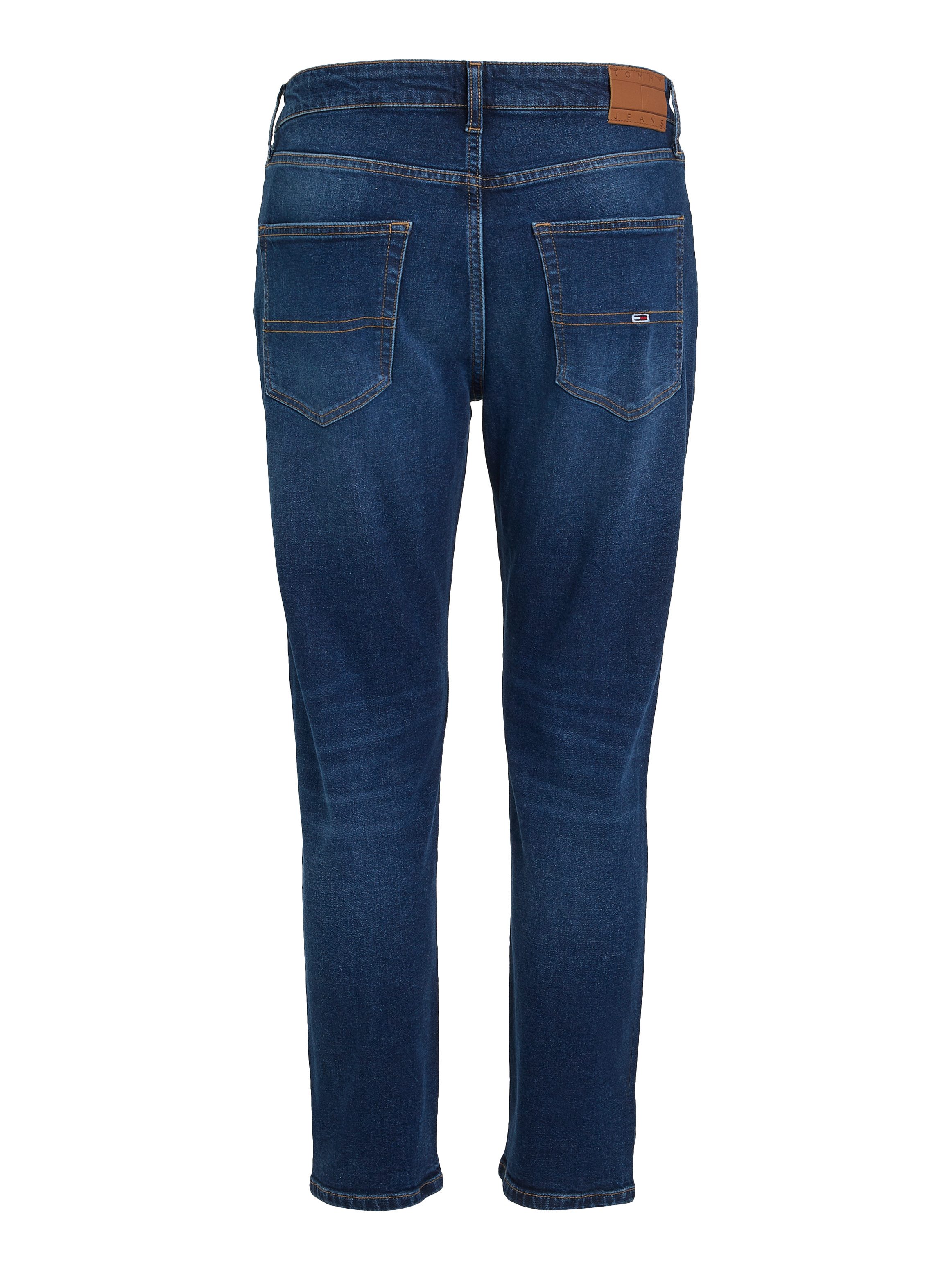 TOMMY JEANS Regular fit jeans DAD JEAN RGLR TPRD met gestempeld logo
