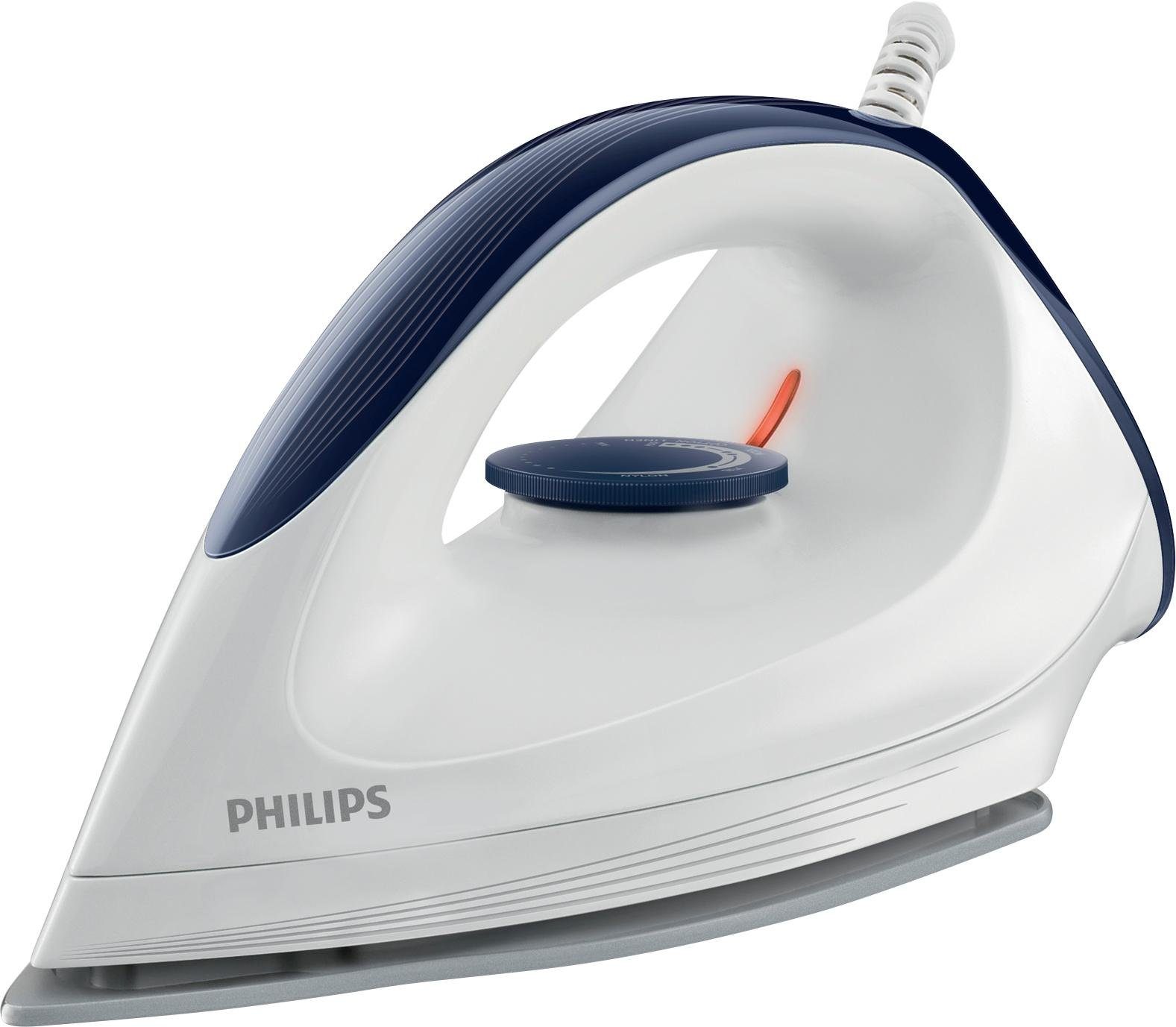 Philips Droogstrijkijzer GC160/02 met dynaglide strijkzool